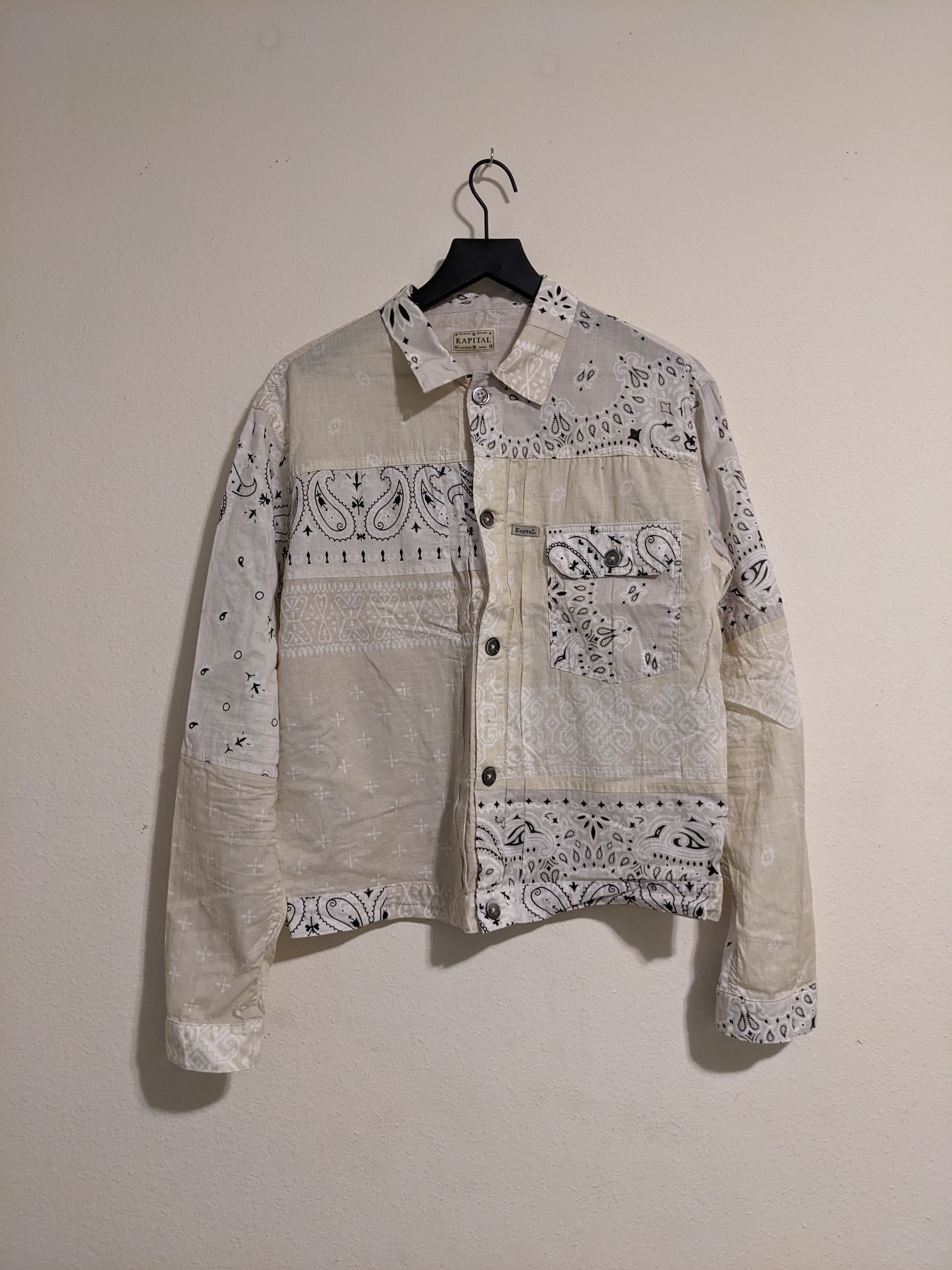 Kapital Patchwork Bandana shirt Size US XL / EU 56 / 4 - 1 Thumbnail