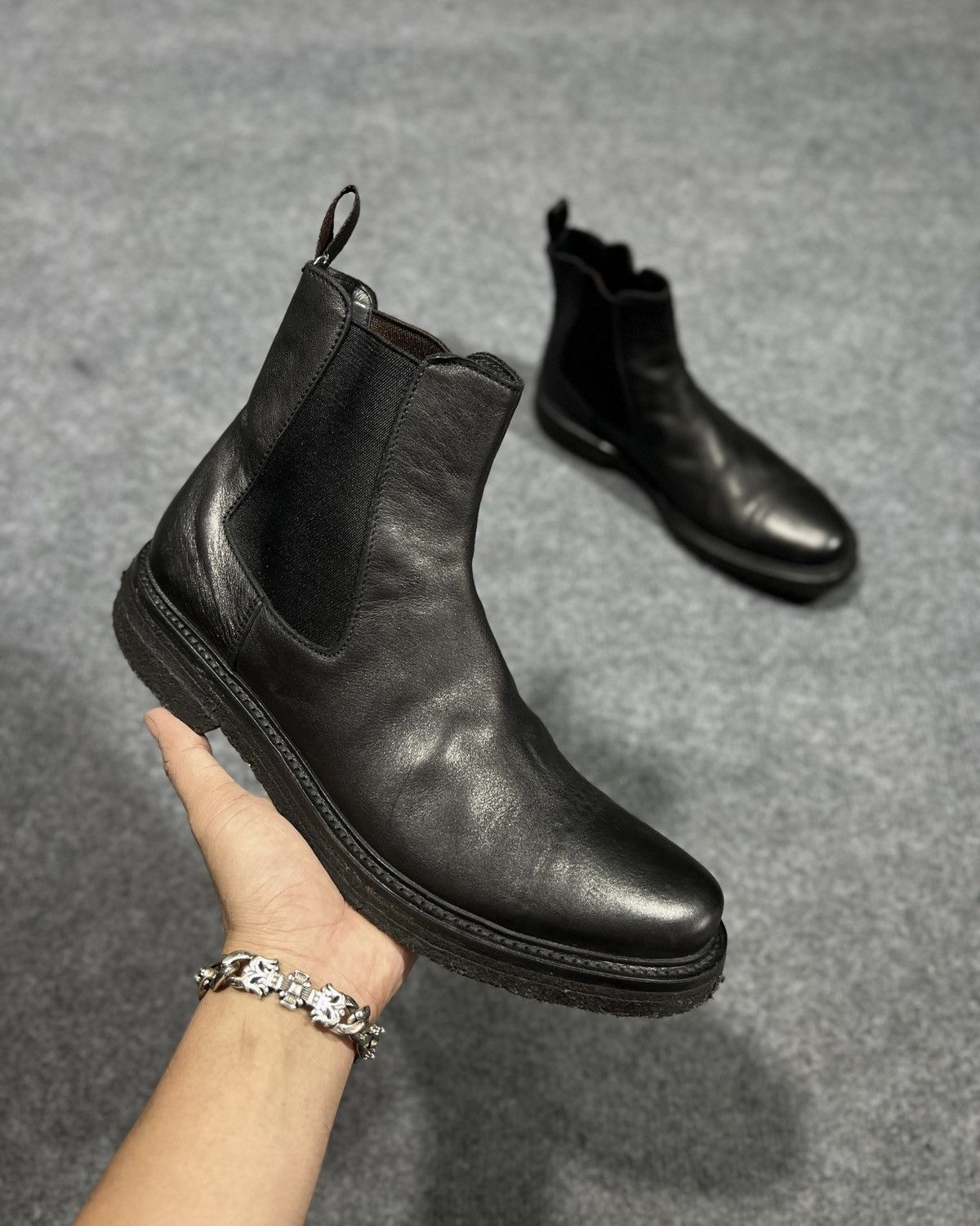 Jil Sander JIL SANDER CREPE SOLE CHELSEA BOOT Size US 9 / EU 42 - 7 Thumbnail