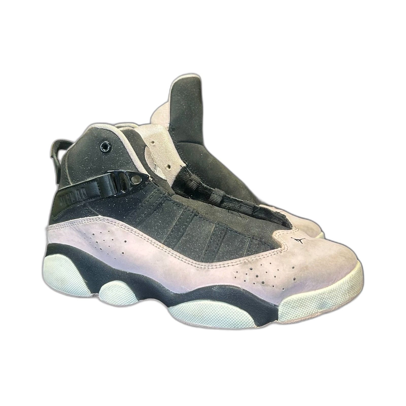 Nike Nike Jordan 6 Rings 323431-006 Black Pink Anthracite Size 3Y Size US XXS / EU 40 - 2 Thumbnail