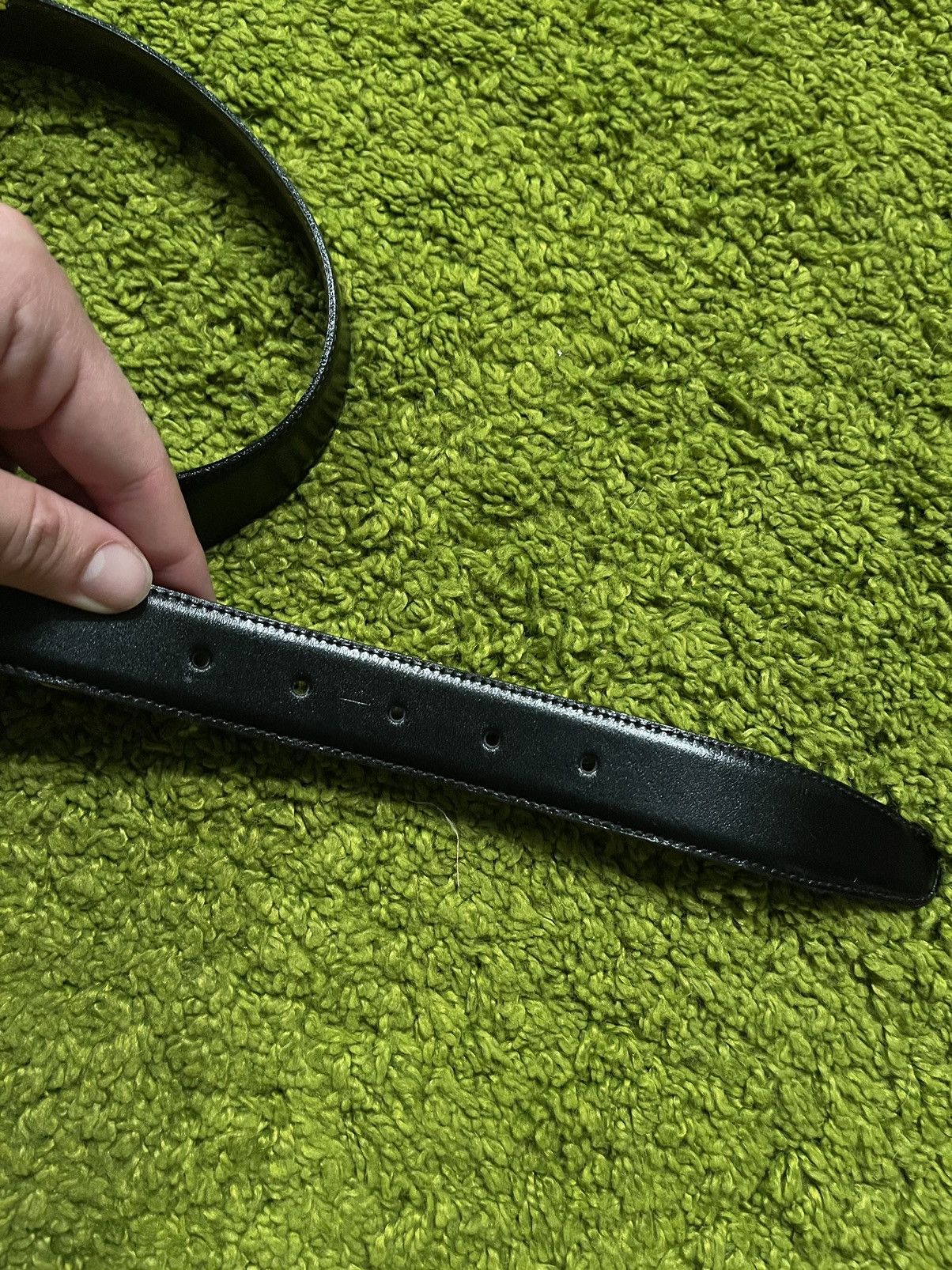 Cowboy Equipment × Genuine Leather × Longchamp Longchamp real leather belt Size 36 - 7 Thumbnail