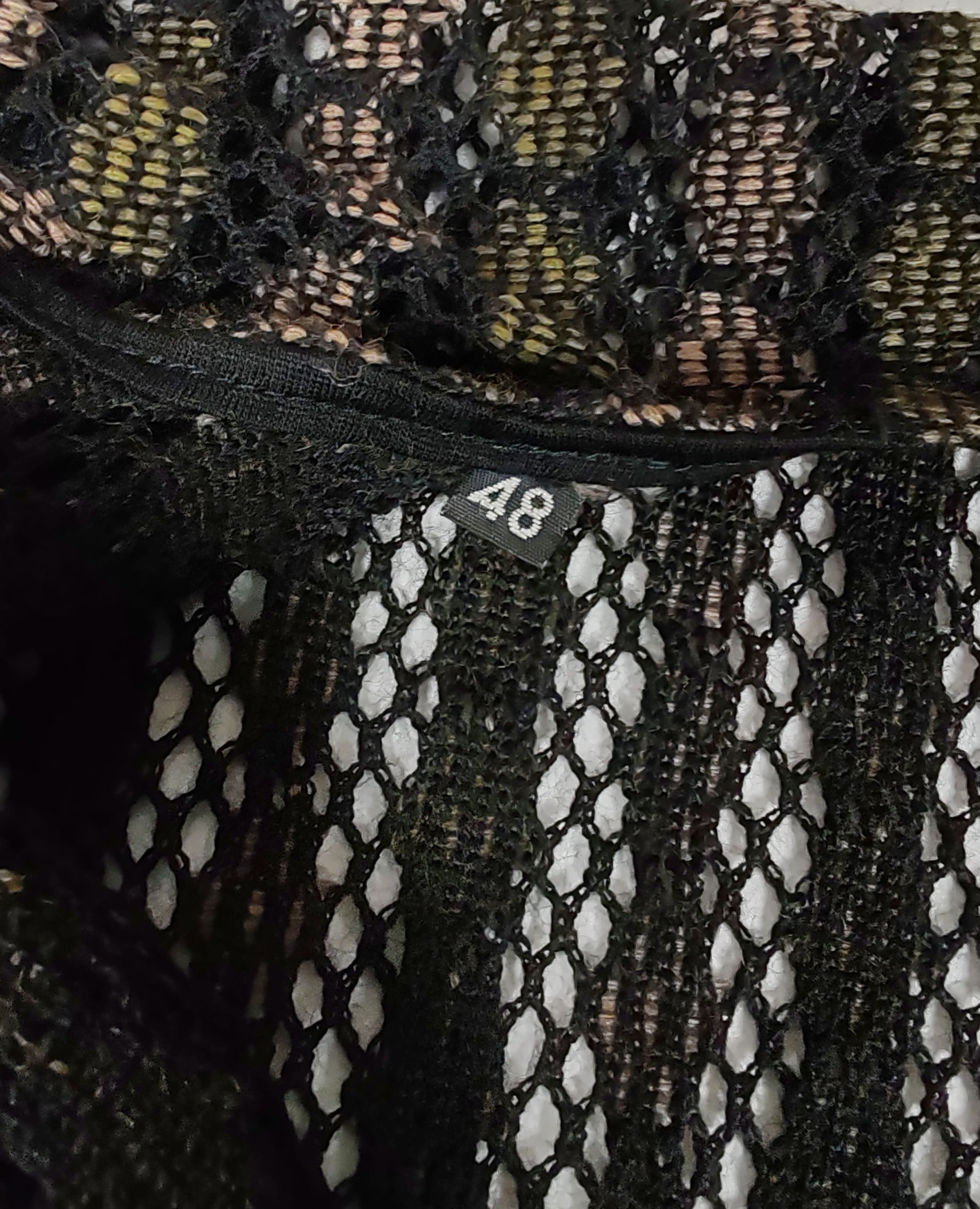 Costume National CoSTUME NATIONAL Homme Mesh Knit Sweater shirt size 48 Size US M / EU 48-50 / 2 - 8 Thumbnail