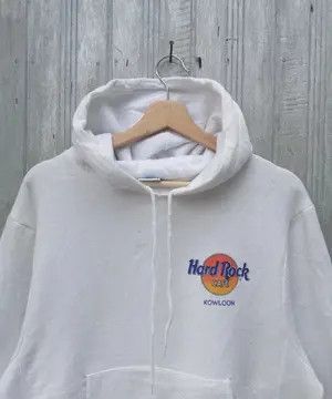 Hard Rock Cafe × Vintage VINTAGE 90s HARD ROCK CAFE KOWLOON HOODIE Sweatshirt B27 Size US M / EU 48-50 / 2 - 7 Thumbnail
