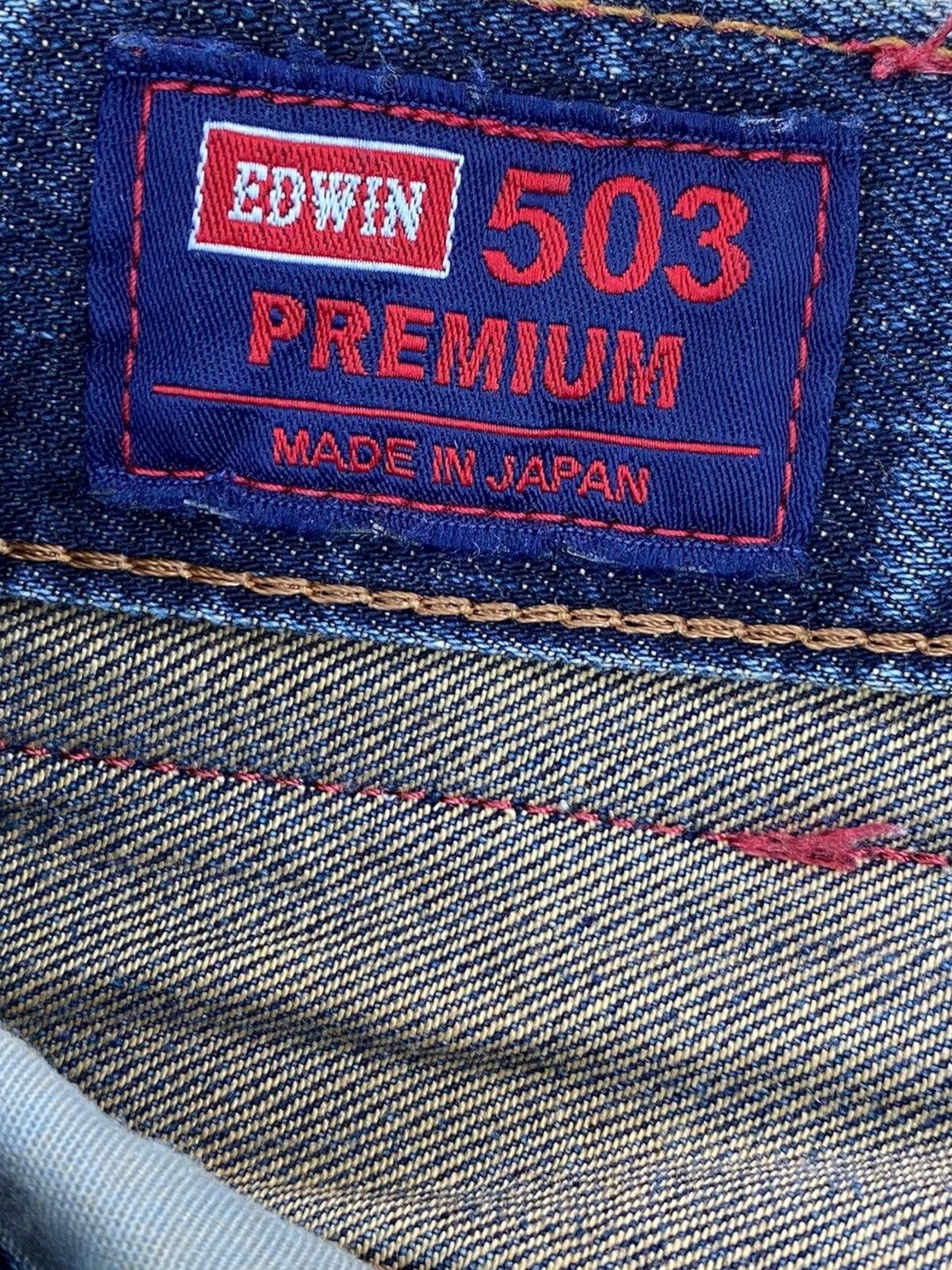 Edwin Edwin Brand Faded Wash Style Loose Jeans Size US 38 / EU 54 - 14 Thumbnail