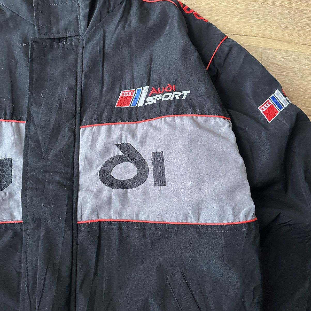 Audi Vintage Audi Sport Team Audi Racing Light Jacket Size US XL / EU 56 / 4 - 10 Thumbnail