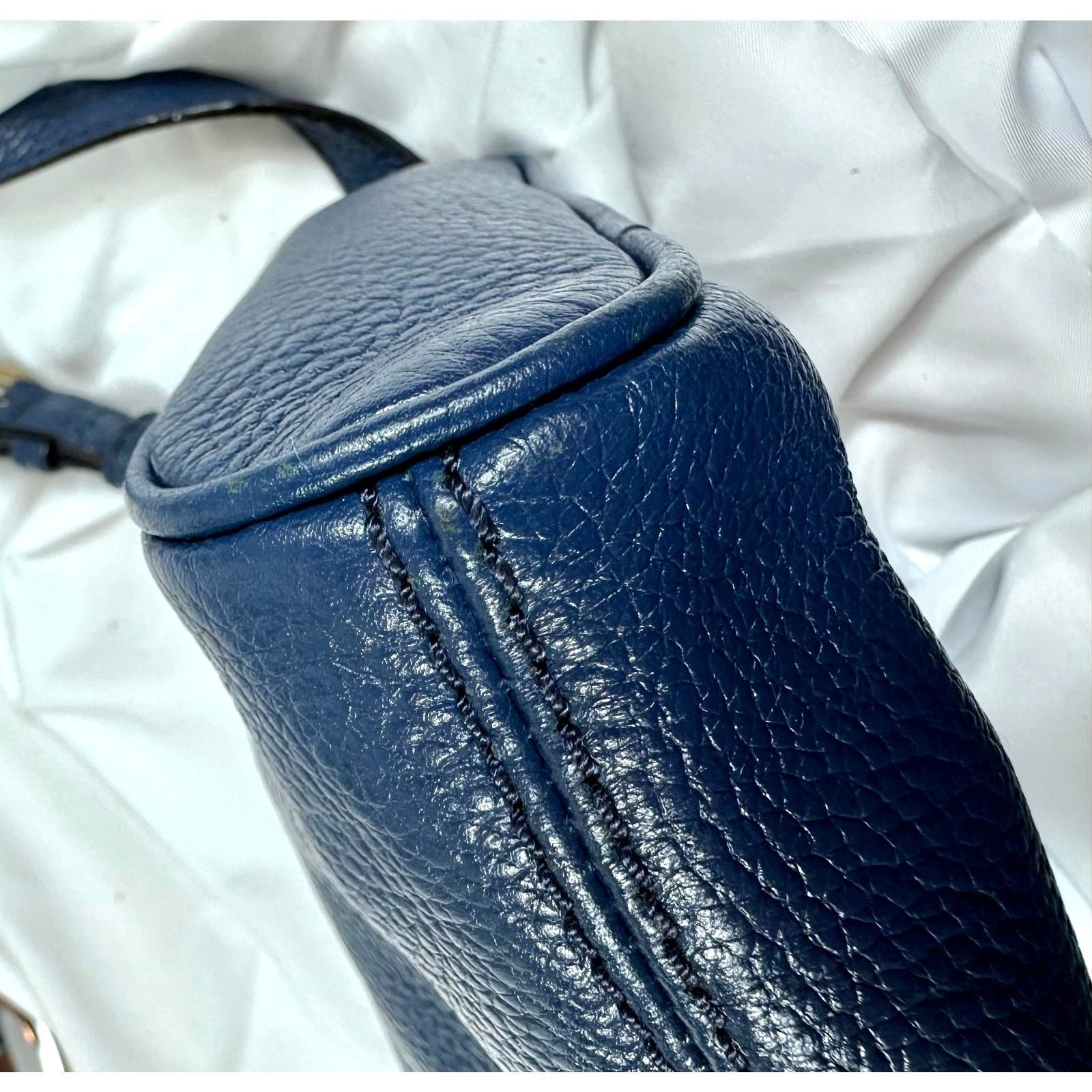 Kate Spade Kate Spade Pebbled Leather Top Zip Crossbody Sapphire Size ONE SIZE - 9 Thumbnail