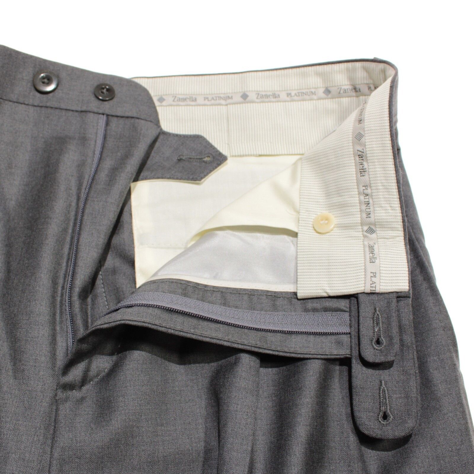 Zanella Zanella New with tags Dress Pants Size 34 US In Gray Size US 34 / EU 50 - 4 Thumbnail