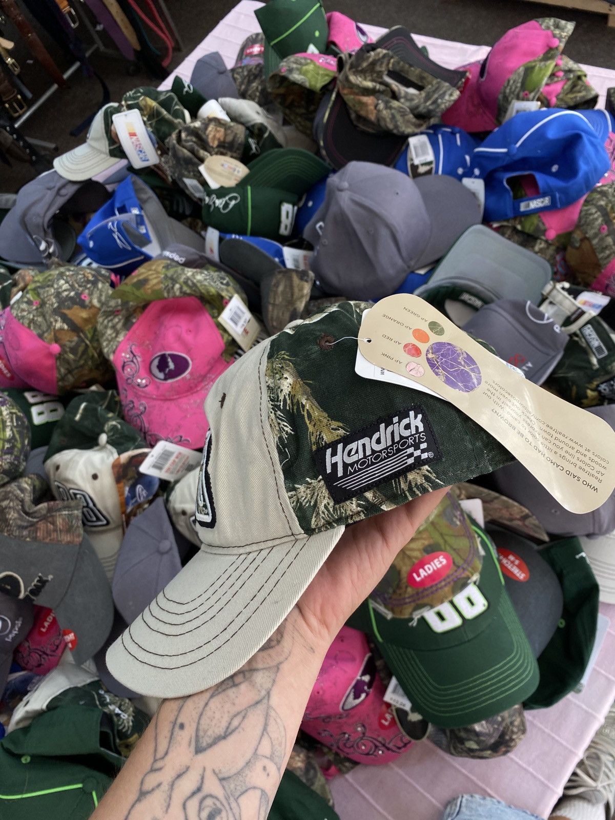 NASCAR Hendrick motorsport y2k realtree cap Size ONE SIZE - 2 Thumbnail