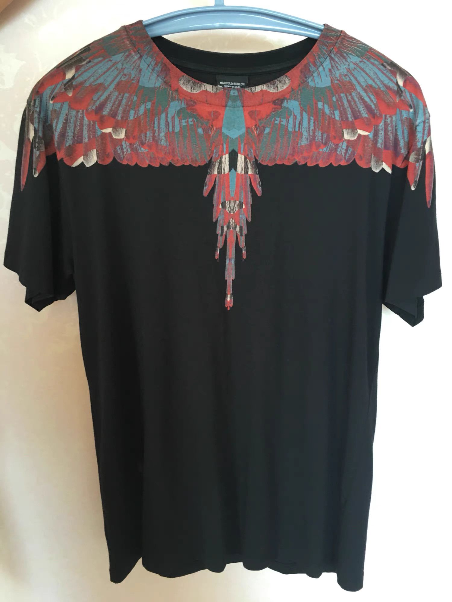Marcelo Burlon MARCELO BURLON Wings T-Shirt K17 Size US S / EU 44-46 / 1 - 1 Thumbnail