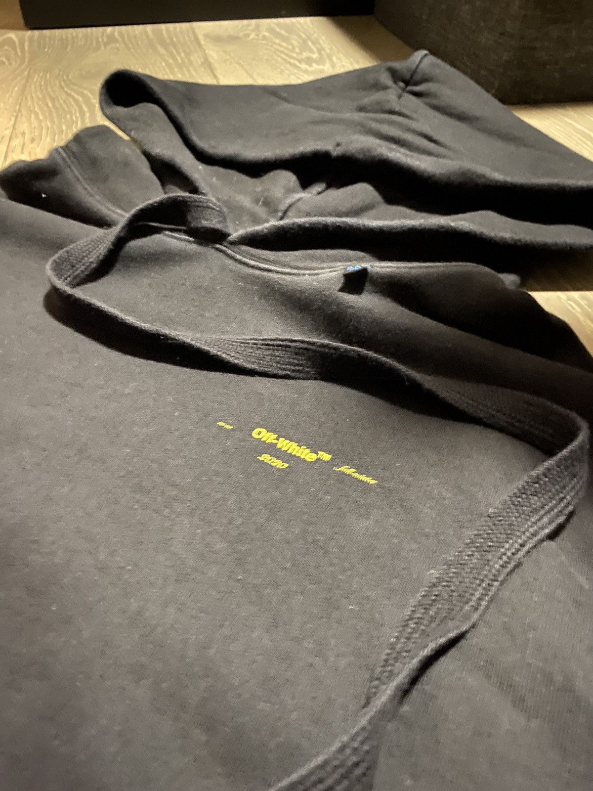 Off-White Off White Acrylic Arrows Layered Hoodie Size US L / EU 52-54 / 3 - 3 Thumbnail