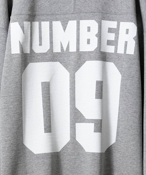 Number (N)ine Number nine HEAVY COTTON NUMBERING FOOTBALL L/S T-SHIRT Size US M / EU 48-50 / 2 - 3 Thumbnail