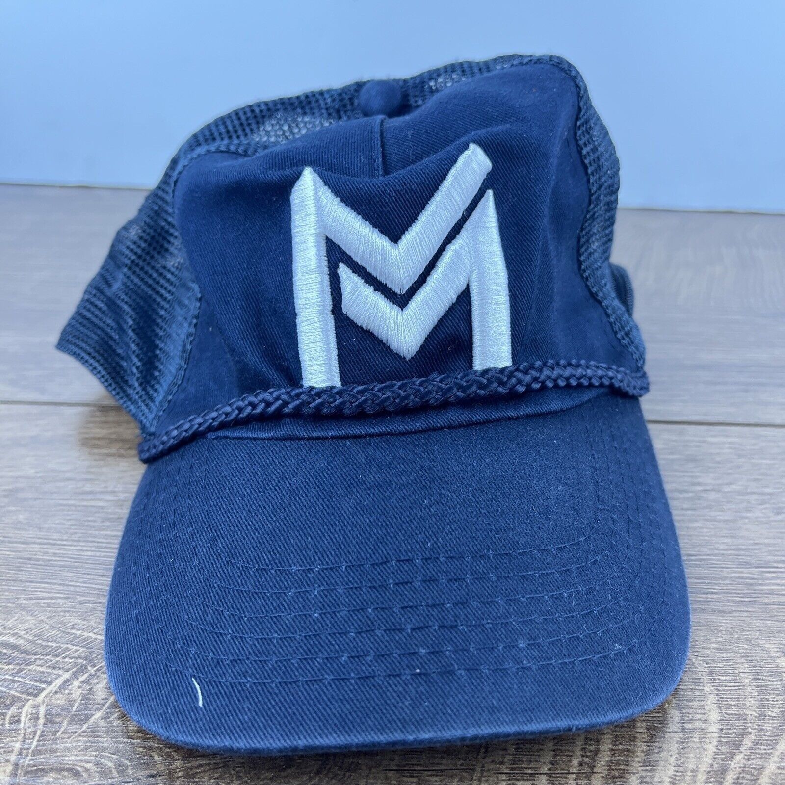 Other MM Hat Blue Hat Adjustable Adult Size Hat Cap Size ONE SIZE - 1 Thumbnail