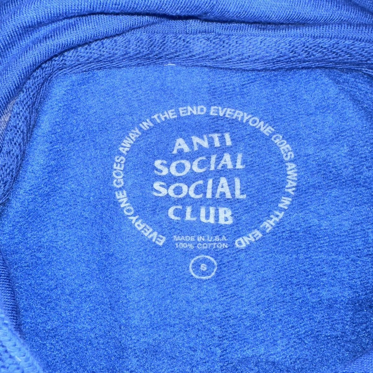 Anti Social Social Club AW22 Anti social social Club Early Decision Blue Hoodie Size US S / EU 44-46 / 1 - 5 Thumbnail