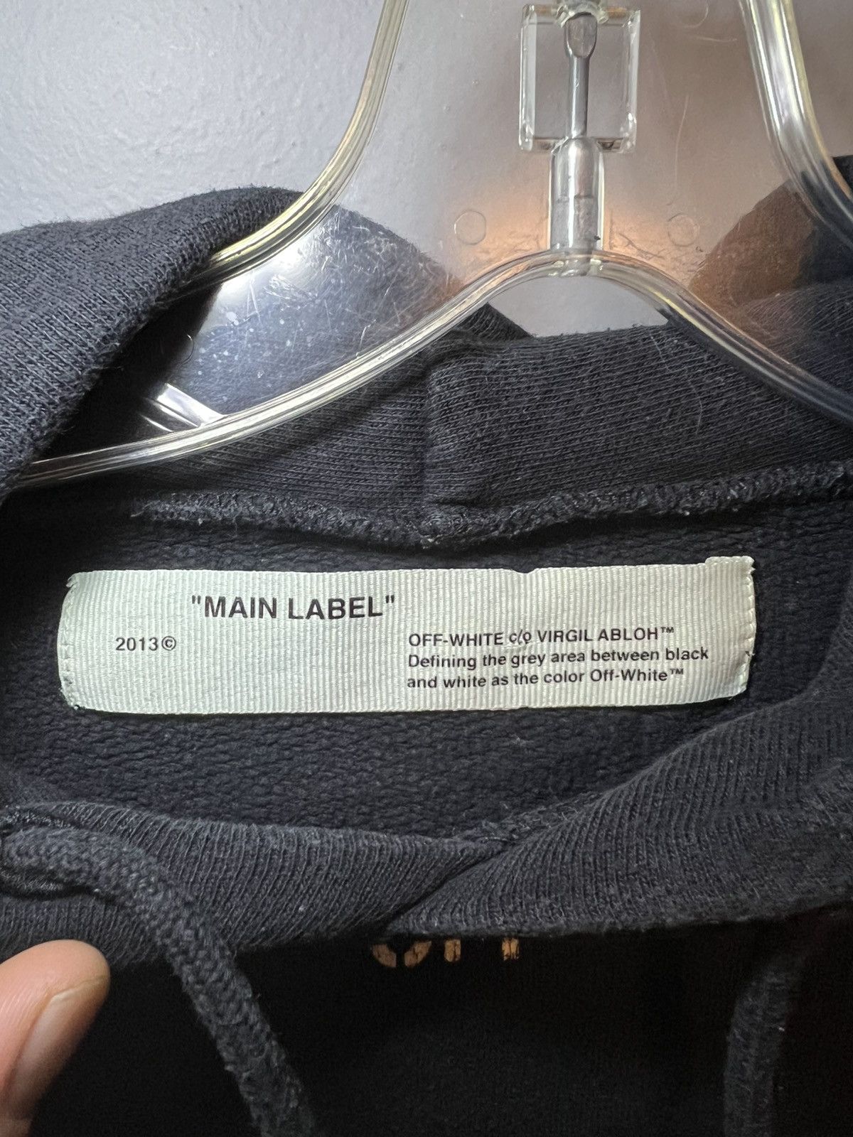 Off-White Off-White 01 Hoodie For All Collection SS17 Seasonal Edition Size US L / EU 52-54 / 3 - 3 Thumbnail