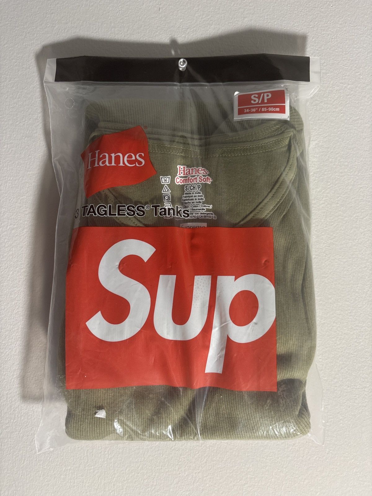 Supreme Supreme (3 Pack Tagless Tanks ) Size US S / EU 44-46 / 1 - 1 Thumbnail