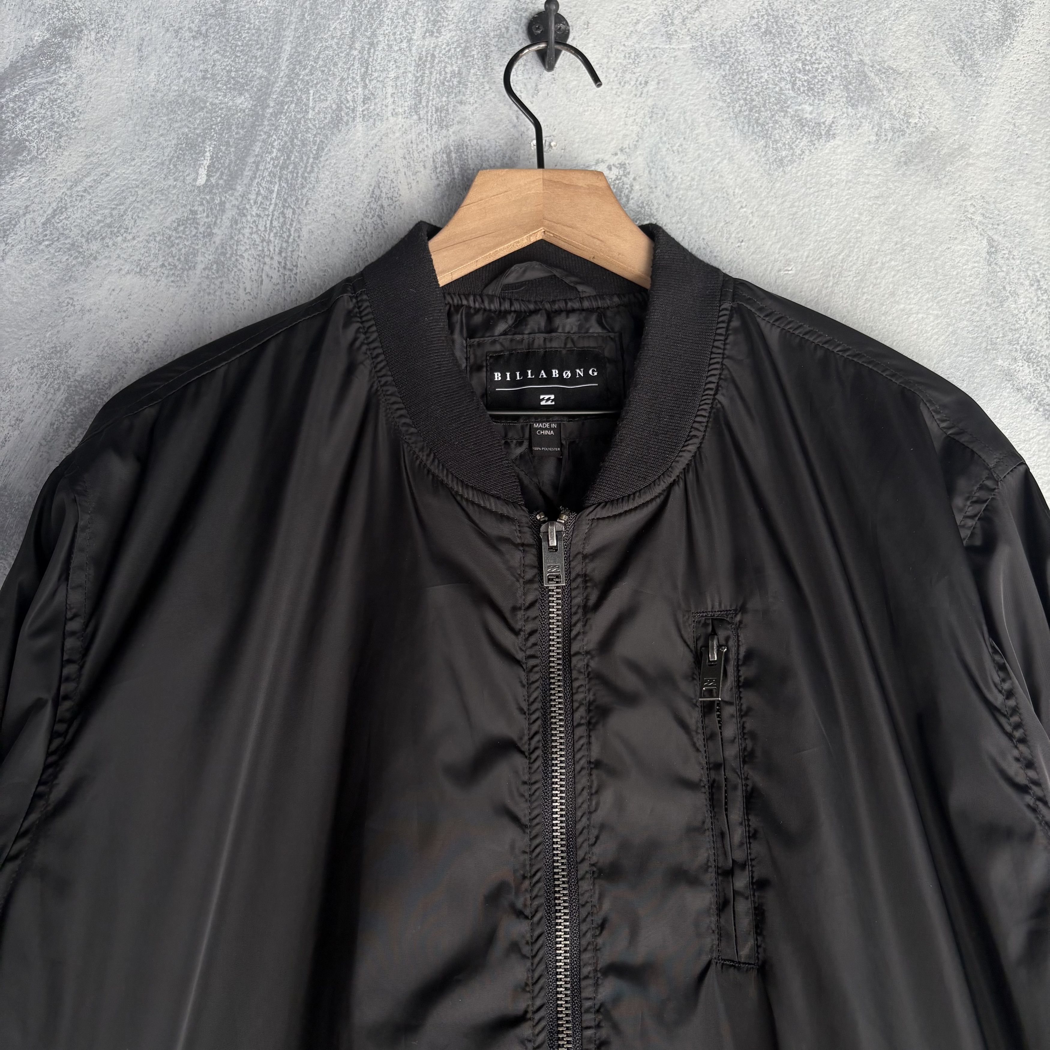 Billabong Billabong Jacket Men's Size XL Black Style Bomber Zyper Size US XL / EU 56 / 4 - 1 Thumbnail
