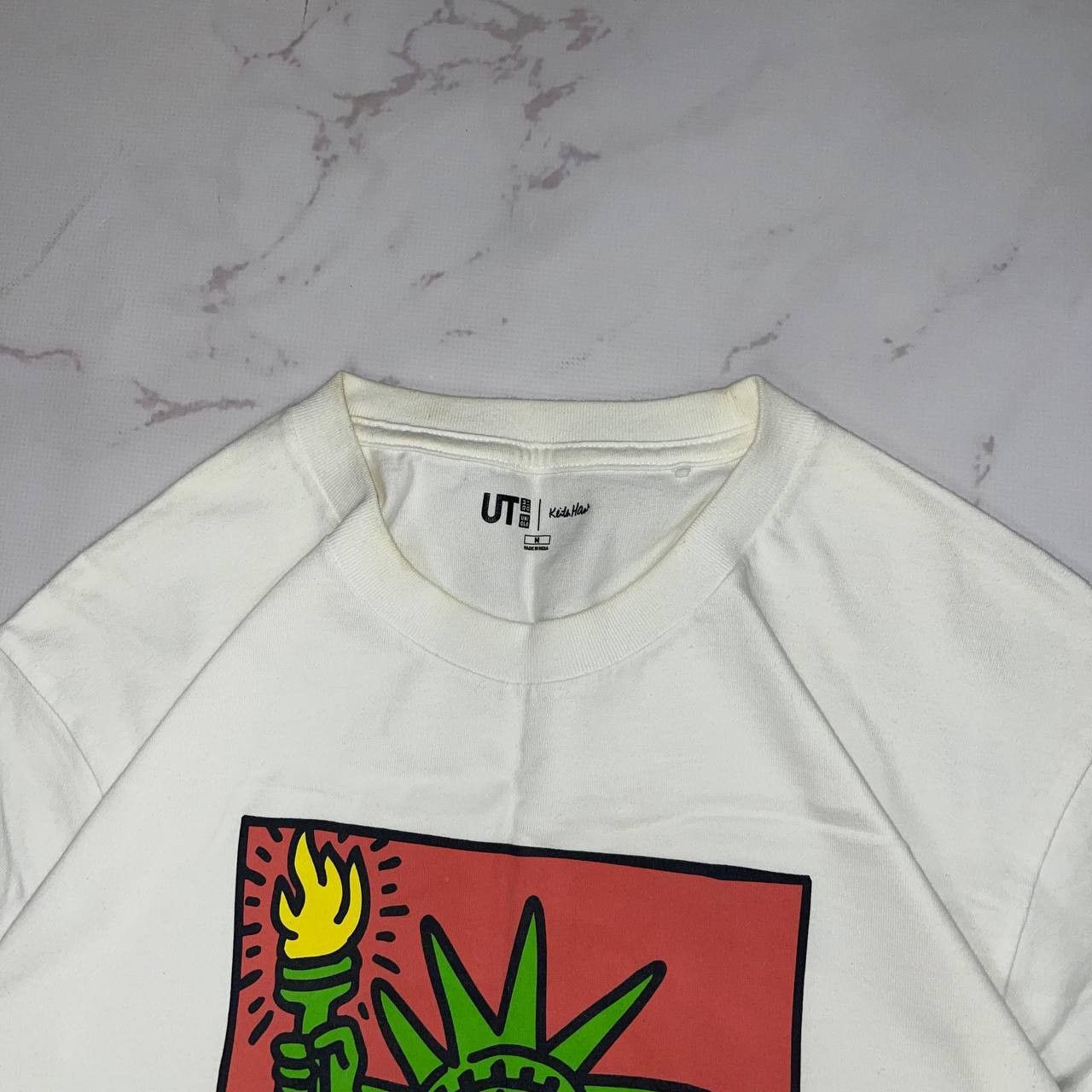 Keith Haring × Levi's Uniqlo X Keith Haring Statue Of Liberty Art Tee Size M Size US M / EU 48-50 / 2 - 8 Thumbnail