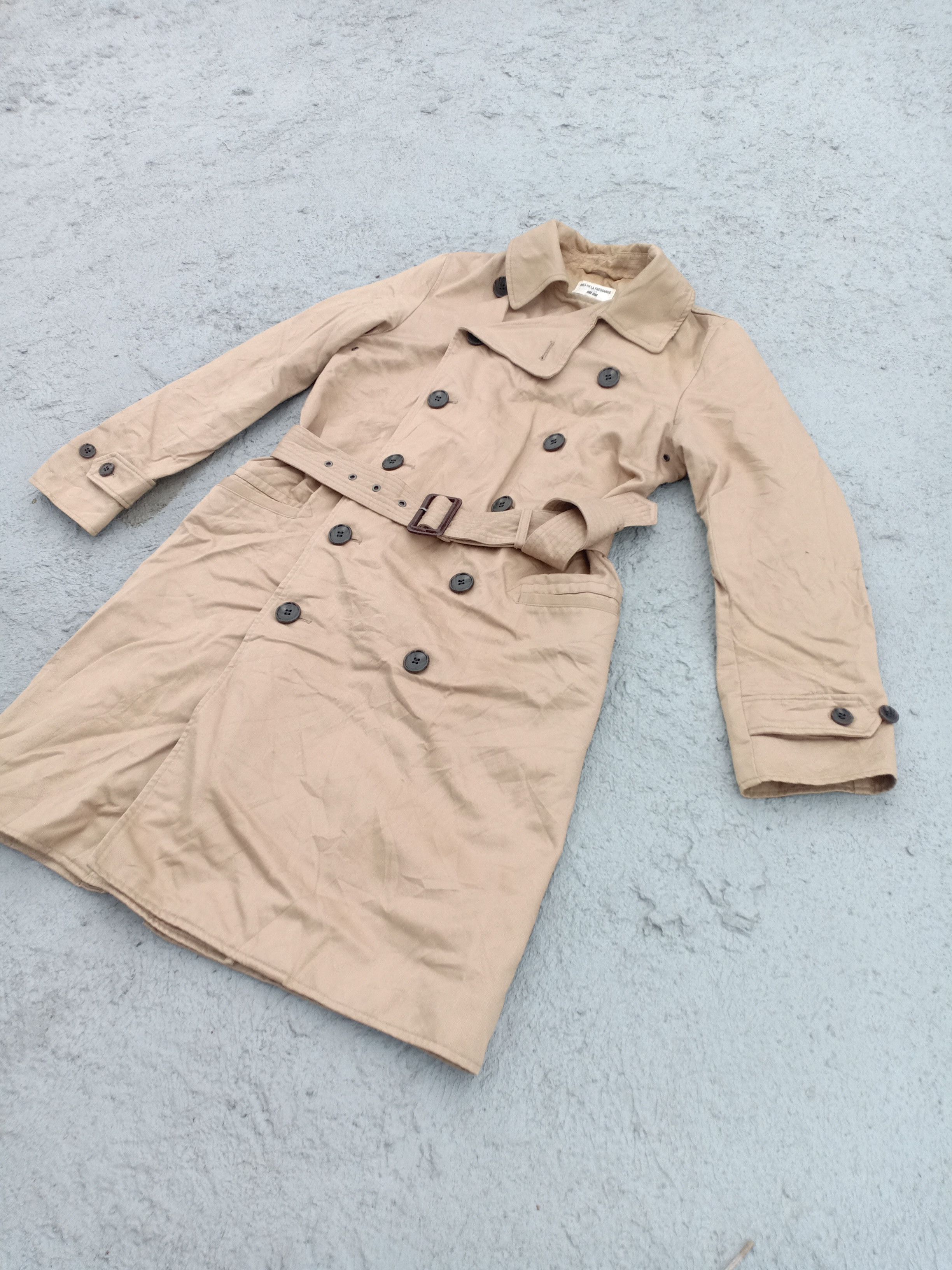 Uniqlo INES DE LA FRESSANGE x UNIQLO double breasted trench coat Size S / US 4 / IT 40 - 2 Thumbnail