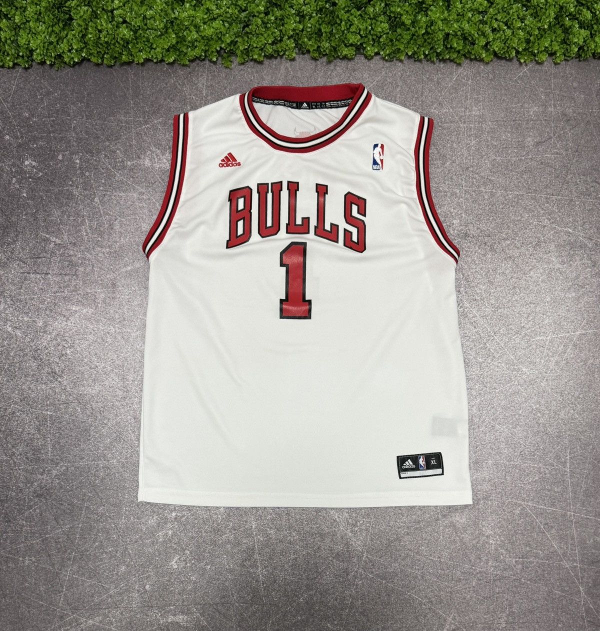 Adidas Adidas ROSE Chicago Bulls Jersey 2012 Size US XL / EU 56 / 4 - 1 Thumbnail