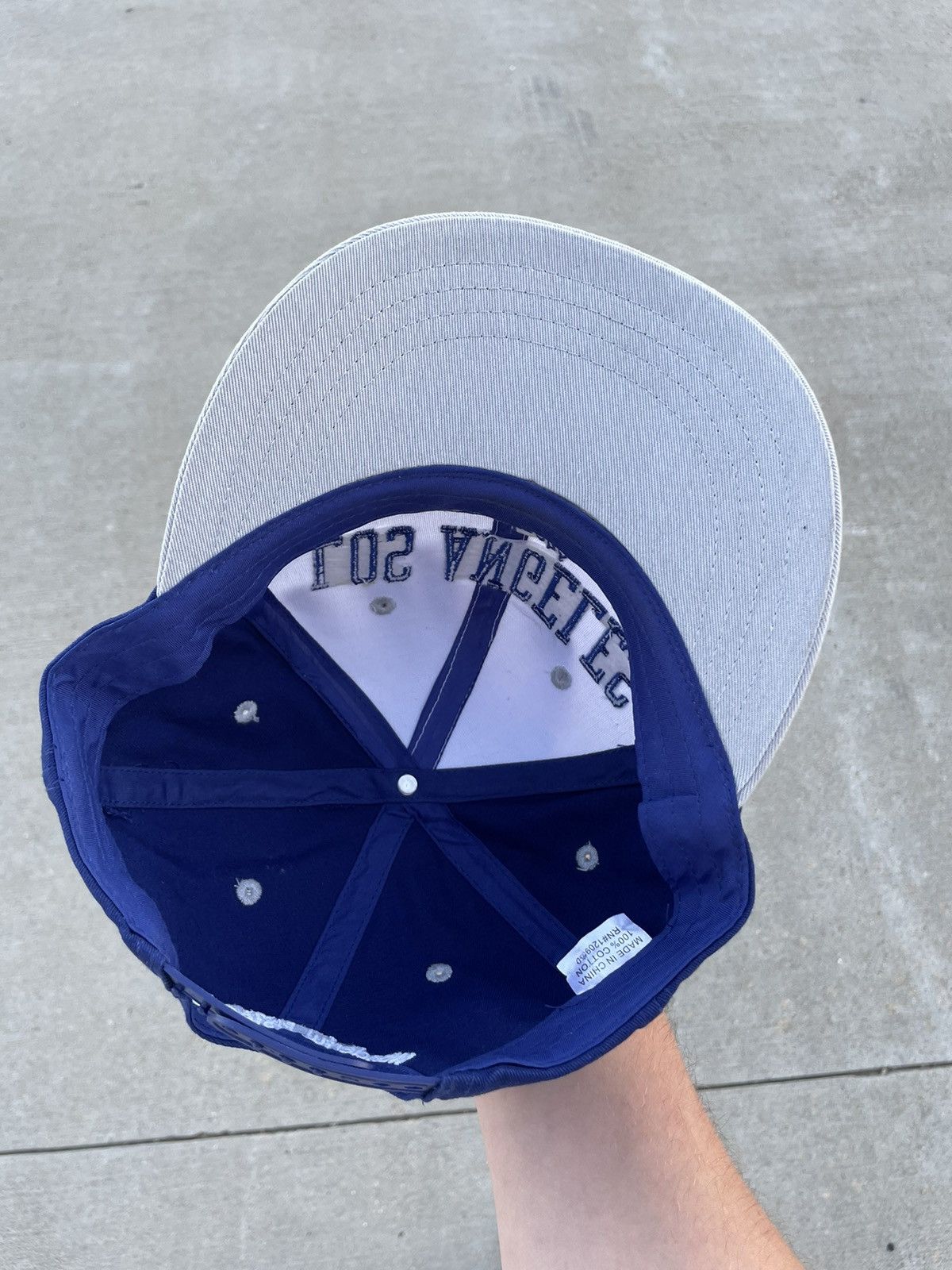 MLB × Vintage Vintage LA Dodgers Snapback Baseball Hat Size ONE SIZE - 7 Thumbnail