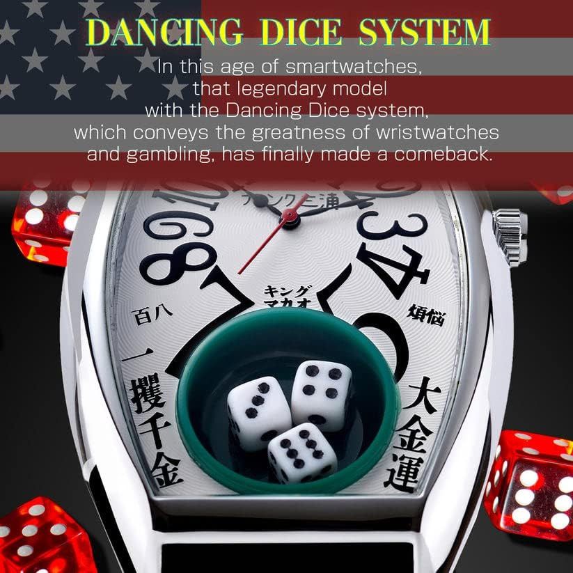 Japanese Brand Frank Miura Life's a Gamble Watch King Macau Dice white Size ONE SIZE - 7 Thumbnail