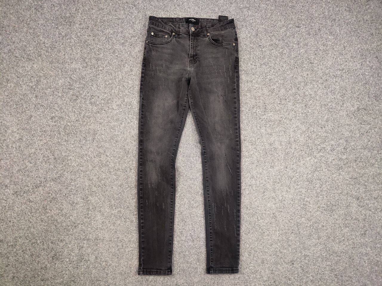 Represent Clo. Represent Design black distressed Denim Jeans Slim Fit Size US 32 / EU 48 - 6 Thumbnail