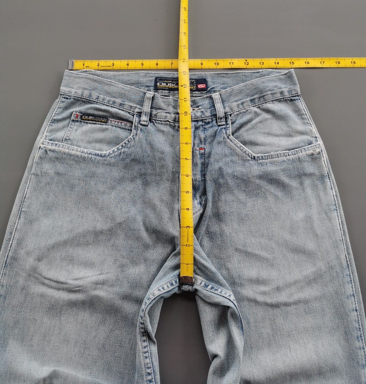 Quiksilver Vintage Quiksilver AFS Quikjean Denim Jeans Size US 30 / EU 46 - 13 Thumbnail