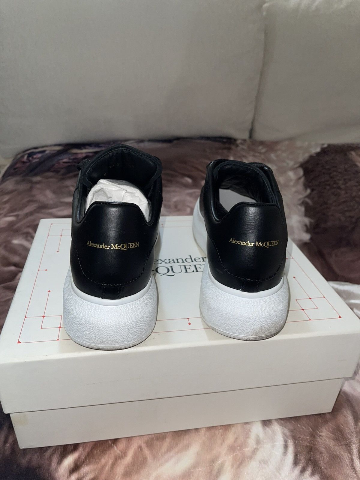 Alexander McQueen Black Alexander McQueen Sneakers Size US 9 / IT 39 - 6 Thumbnail