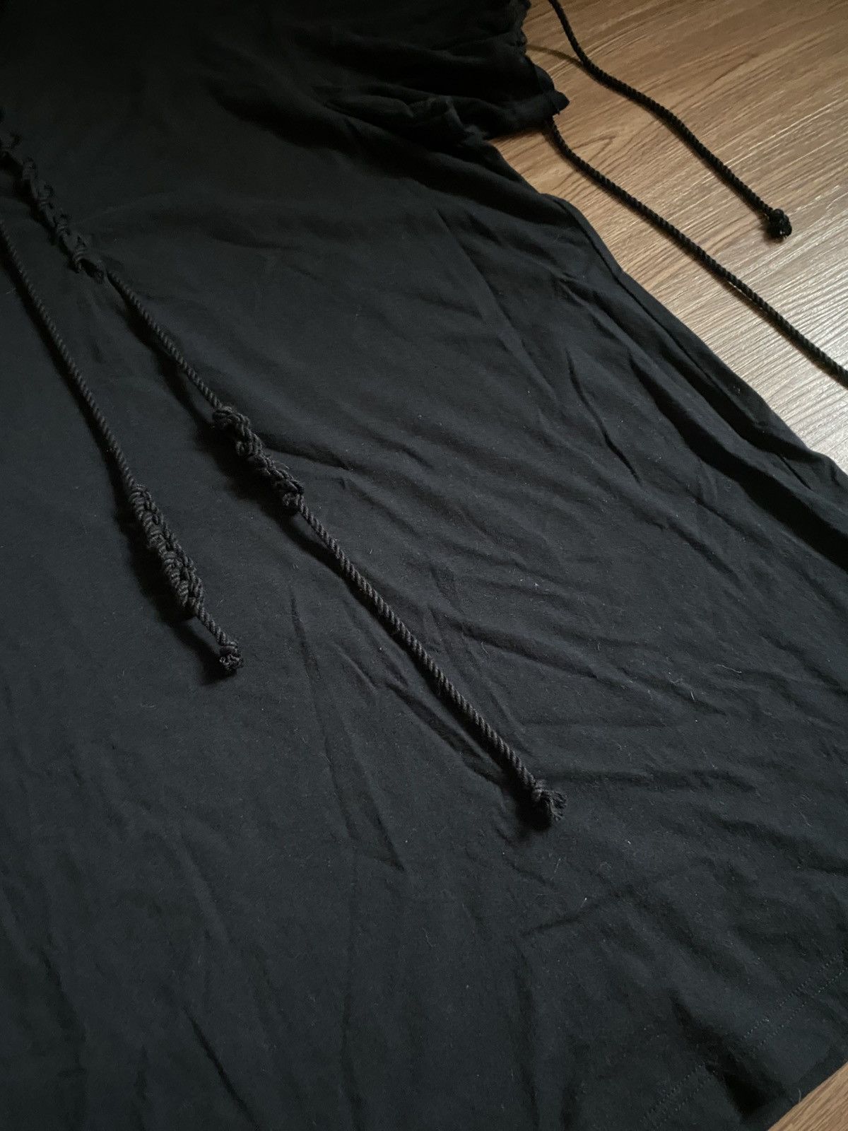 Yohji Yamamoto Yohji Yamamoto Pour Homme String T-Shirt SS19 Look3 Size US M / EU 48-50 / 2 - 4 Thumbnail