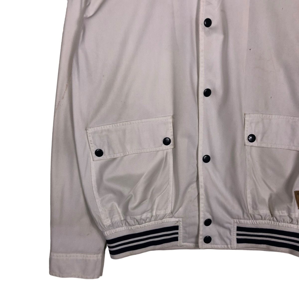 Japanese Brand 🔥VINTAGE KANSAI EYES GRAND SLAM OPTION RACING BOMBER JACKET Size US L / EU 52-54 / 3 - 7 Thumbnail
