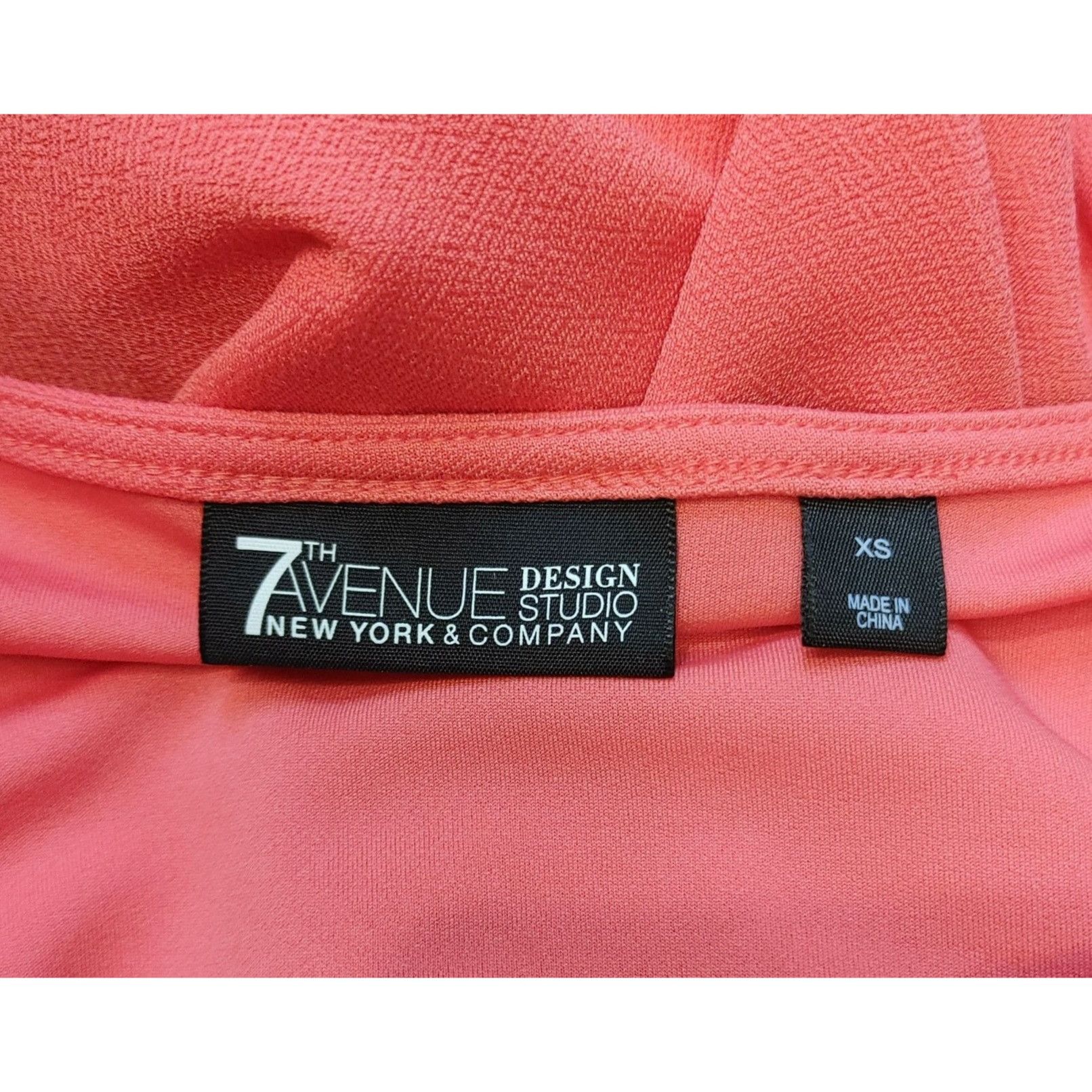 Other New York & Company 7th Avenue Design Studio Pink Flared Slee Size XS / US 0-2 / IT 36-38 - 3 Thumbnail