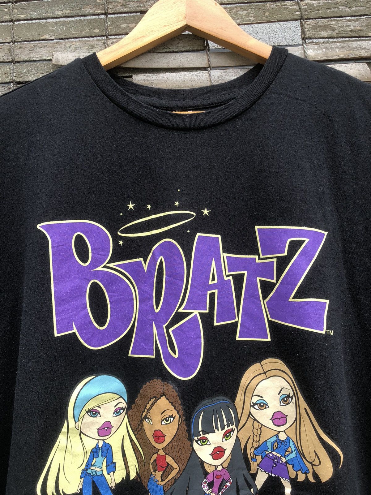 Anime BRATZ Doll Rock Angelz Anime Crop Top Tee Size US XL / EU 56 / 4 - 7 Thumbnail