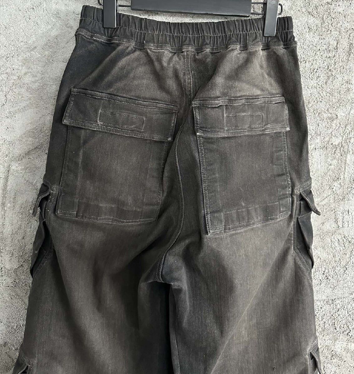 Rick Owens × Rick Owens Drkshdw Rick Owens DRKSHDW Double Cargo Jumbo Belas Pants Size US 33 - 6 Thumbnail