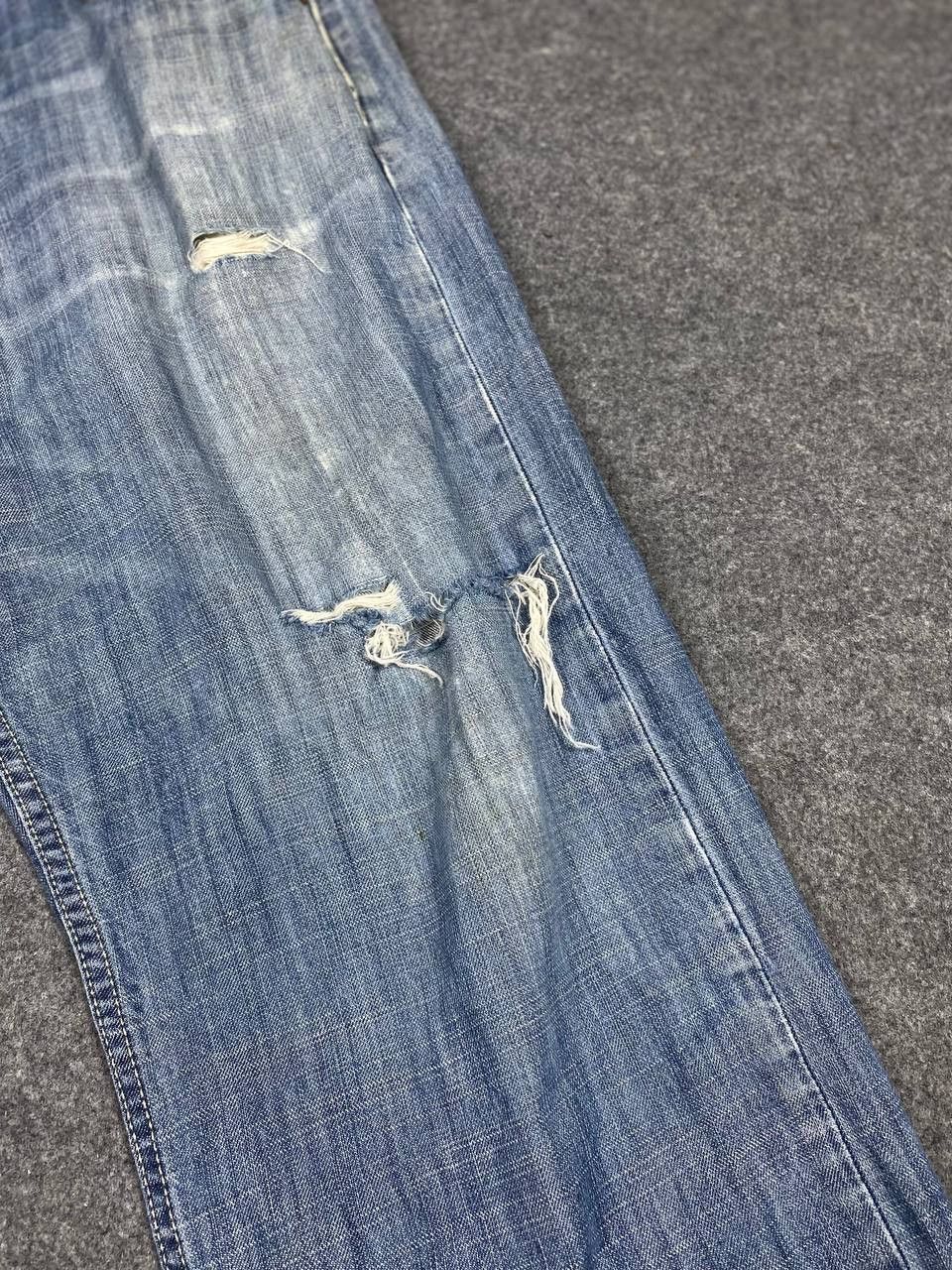 Levi's levis 569 loose fit distressed denim nice design Size US 40 / EU 56 - 11 Thumbnail