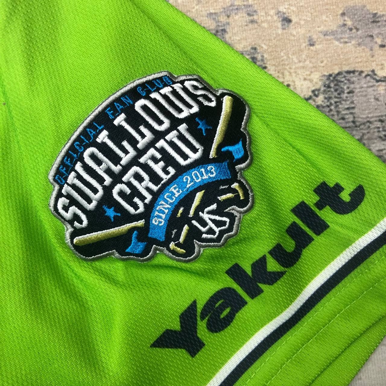 Majestic T47 SWALLOW CREW NO.1 OFFICIAL FAN CLUB BASEBALL JERSEY Size US M / EU 48-50 / 2 - 5 Thumbnail