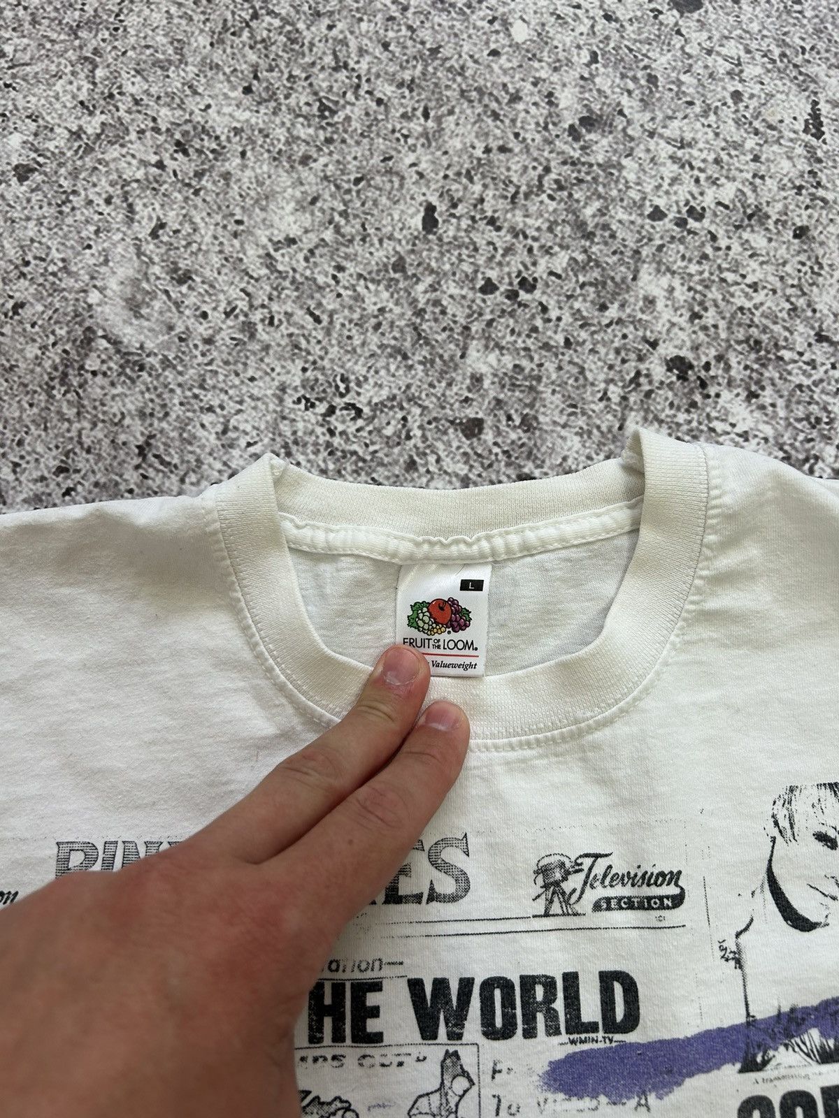 Band Tees × Vintage Vintage Rock Band Pink Tour 2010 Retro T-Shirt Y2K Hype Size US L / EU 52-54 / 3 - 9 Thumbnail