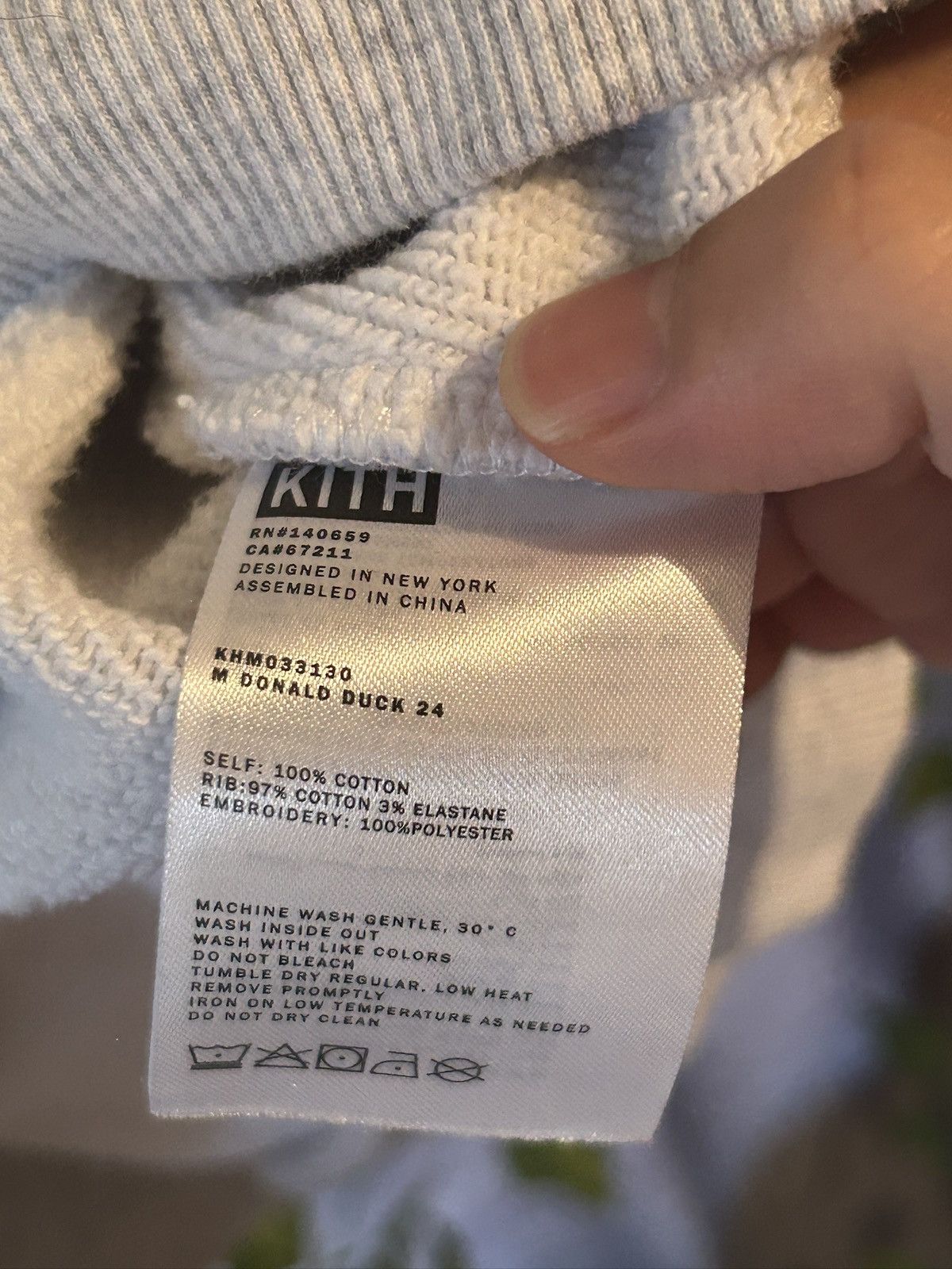 Disney × Kith Kith x Disney Donald Duck Varsity Crewneck Size US XS / EU 42 / 0 - 6 Thumbnail