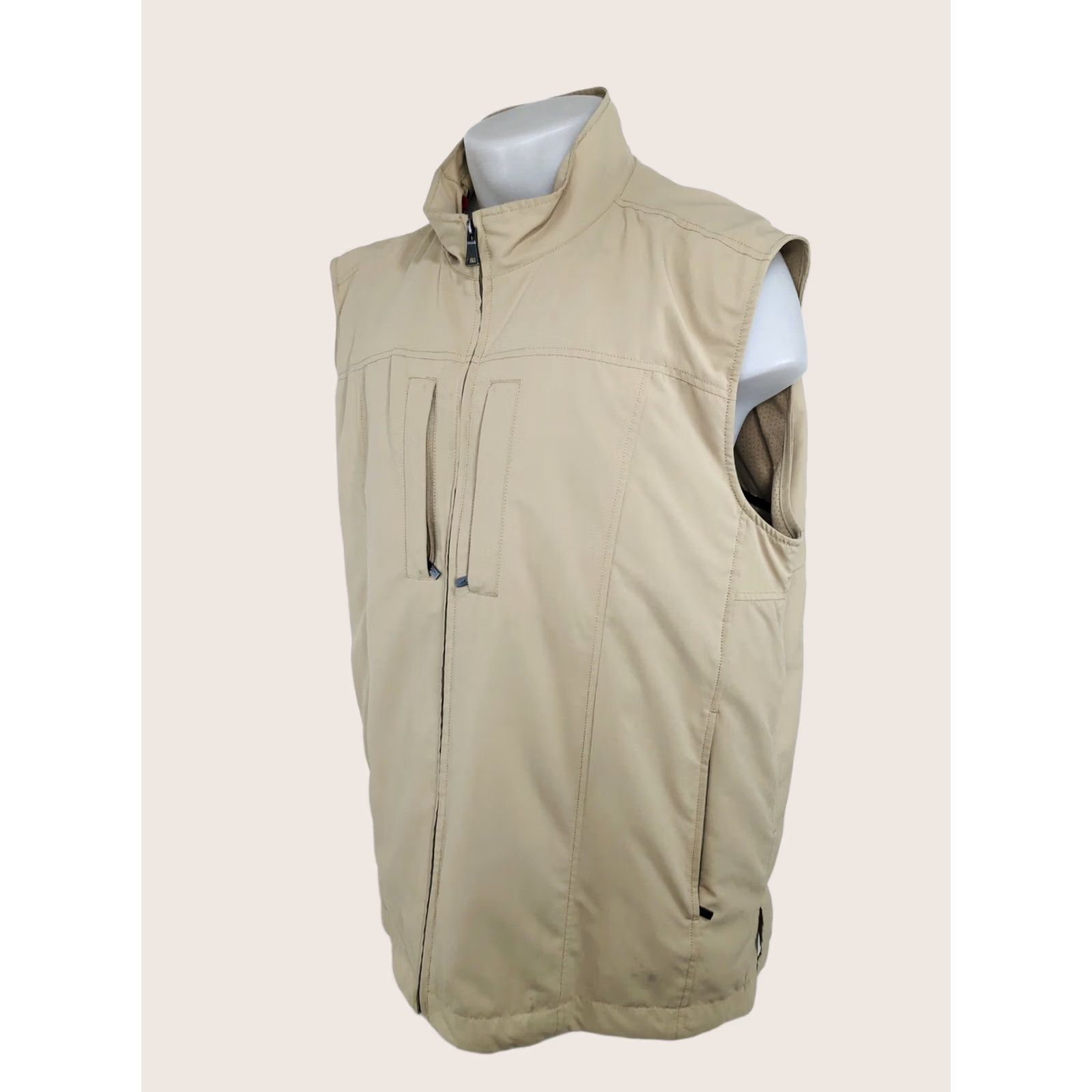 Vintage SCOTTeVEST SEV TEC - Mens XL Utility Travel Vest Shirt Jacket Beige Travel Mens XL SCOTTeVEST SEV model Vest Size US XL / EU 56 / 4 - 1 Thumbnail