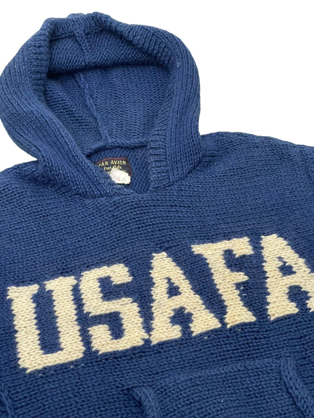 Japanese Brand Vtg USAFA Hoodie Knitwear Par Avion USAF Academy 5🟩8 Size US S / EU 44-46 / 1 - 7 Thumbnail