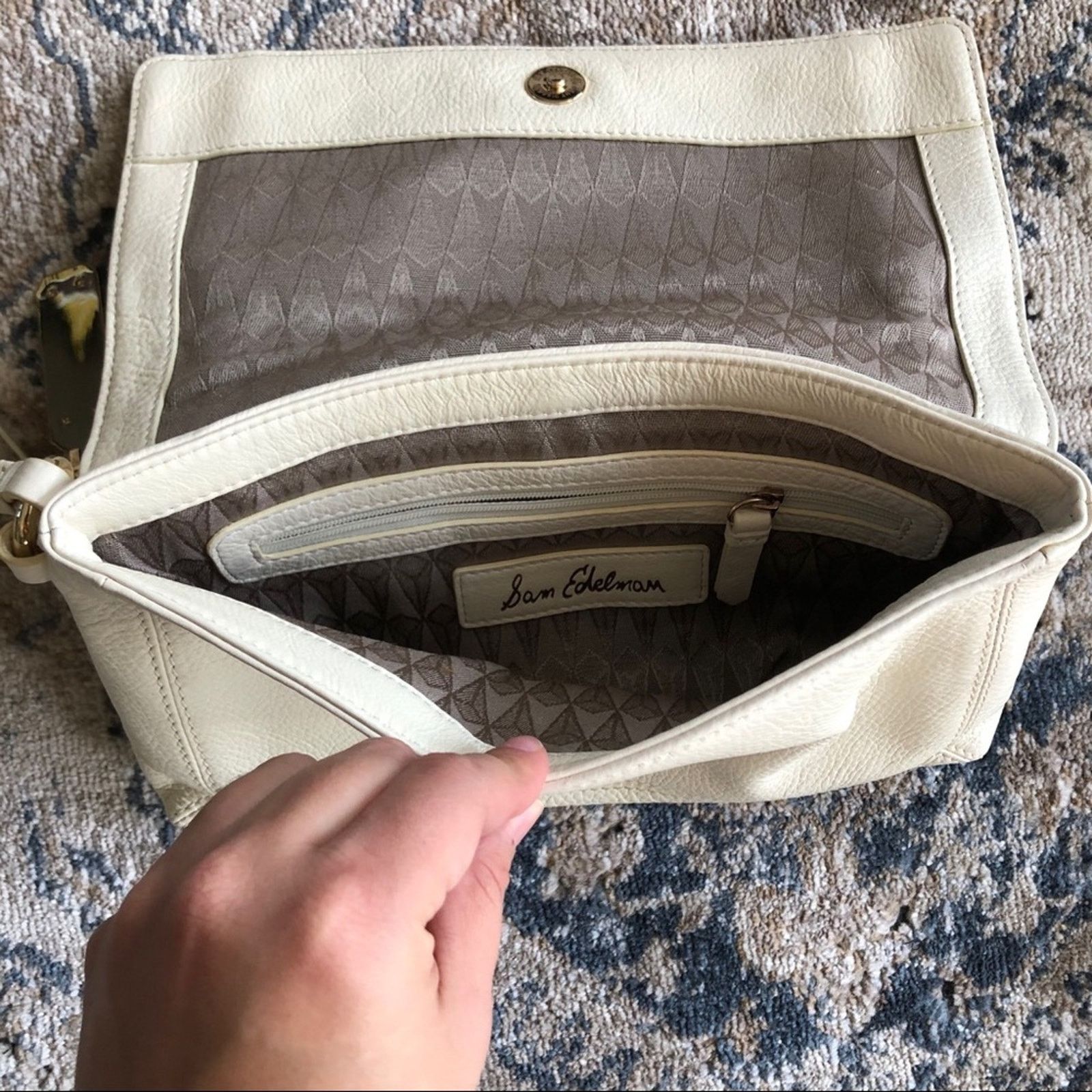 Sam Edelman Sam Edelman Clutch Wristlet in Bone White Size ONE SIZE - 3 Thumbnail