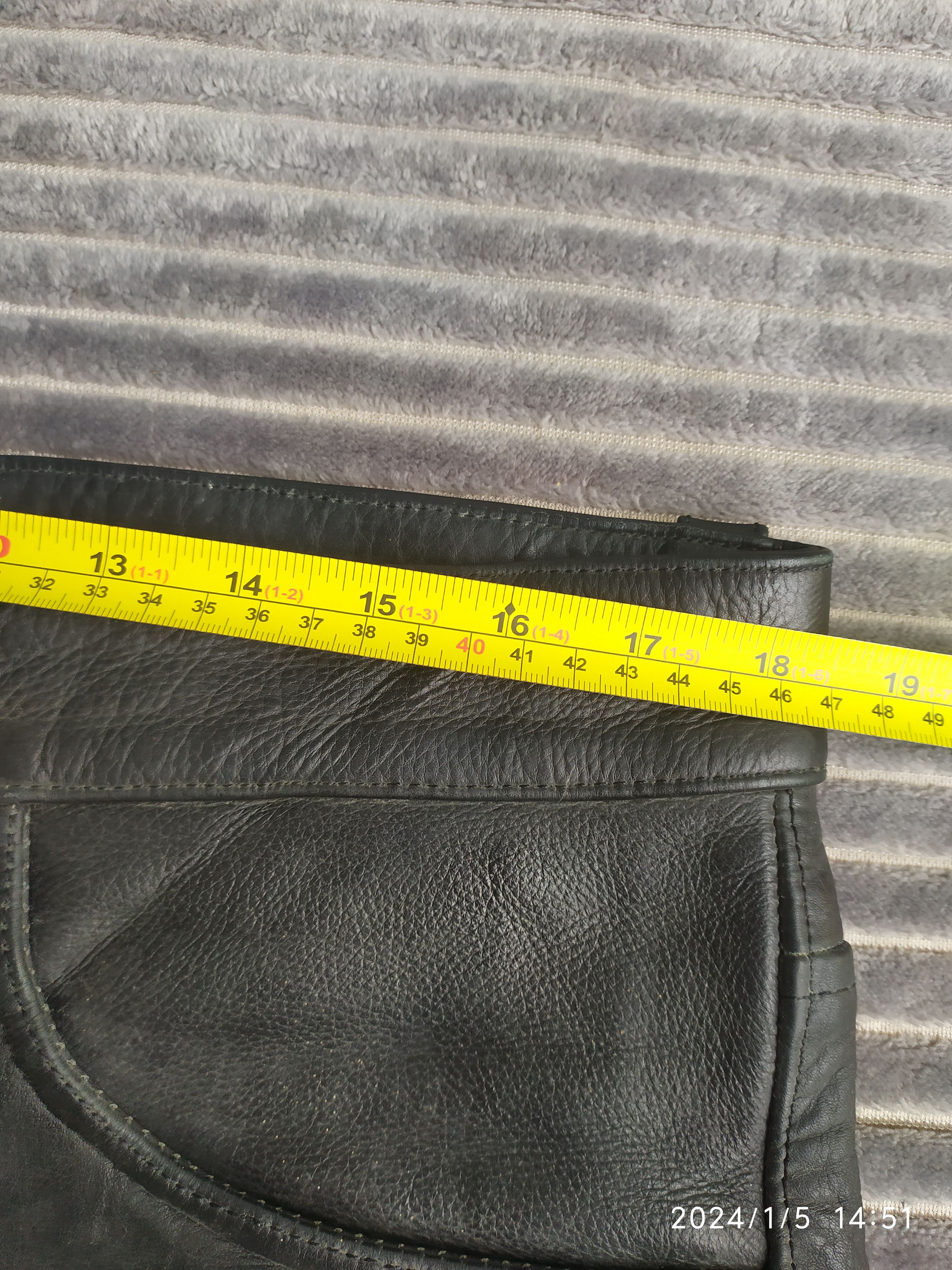 Leather × Vintage Vintage Leather Pants Size US 35 - 16 Thumbnail