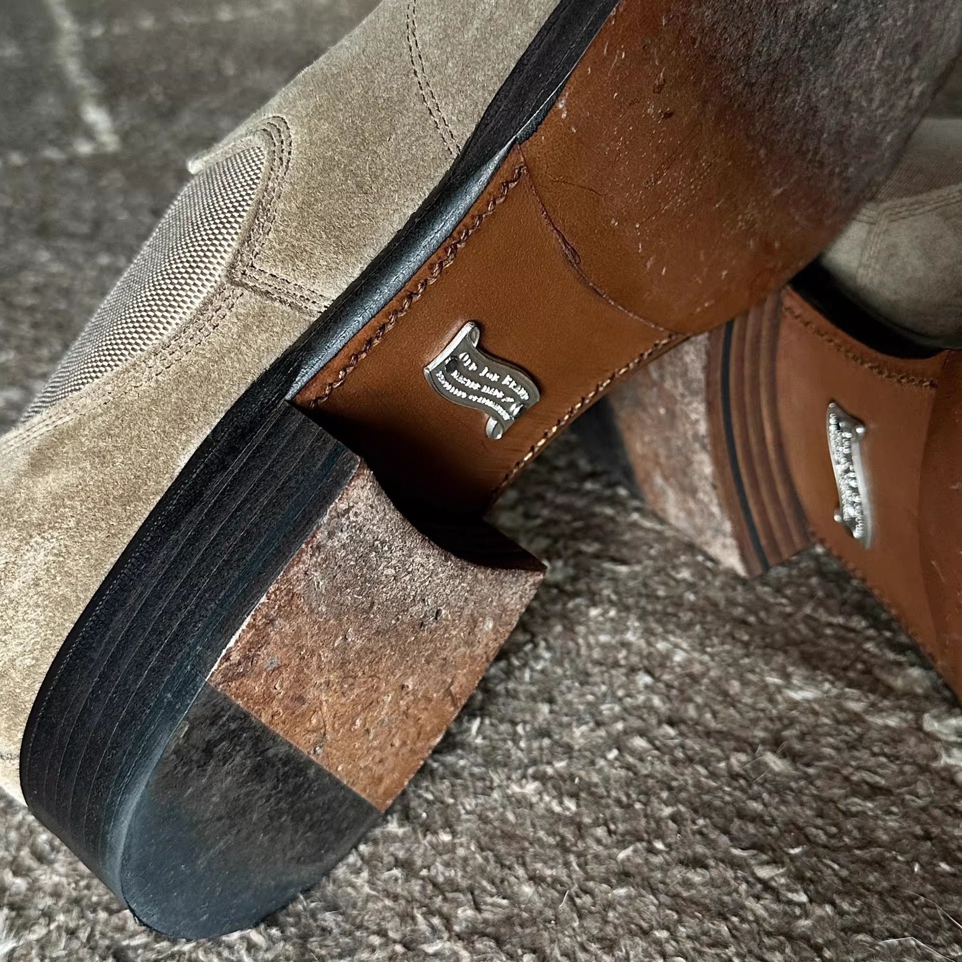 Old Joe Old Joe Side-Gore Leather Sandals Size US 9 / EU 42 - 5 Thumbnail