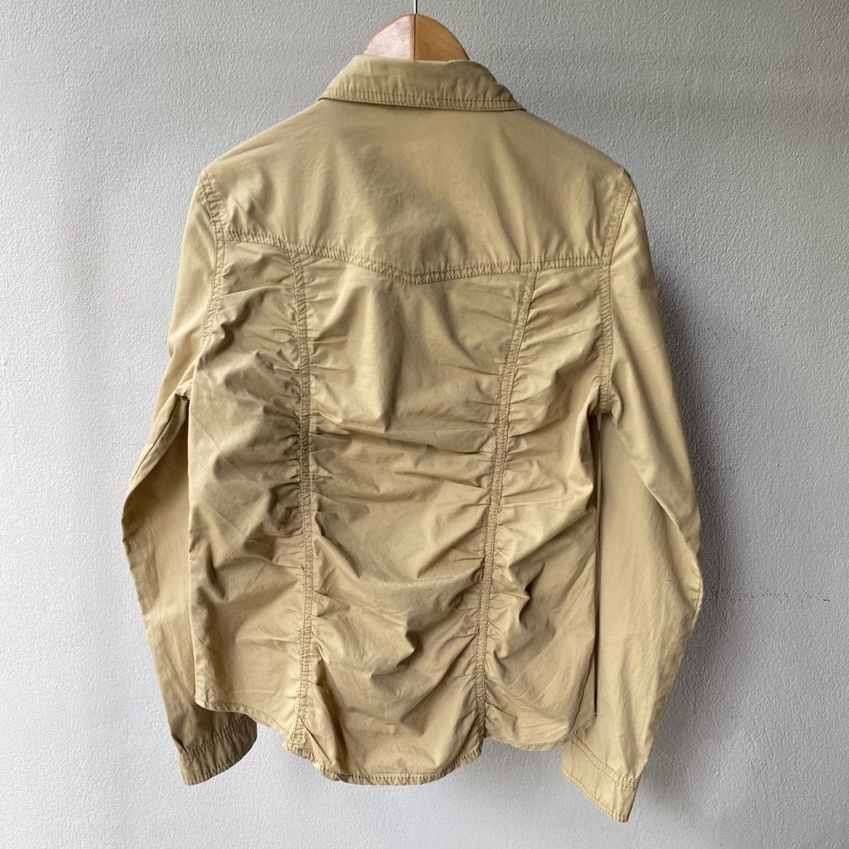 Japanese Brand Y2K PUNK SKY bumble Beige Utility Shirt Size M / US 6-8 / IT 42-44 - 2 Thumbnail