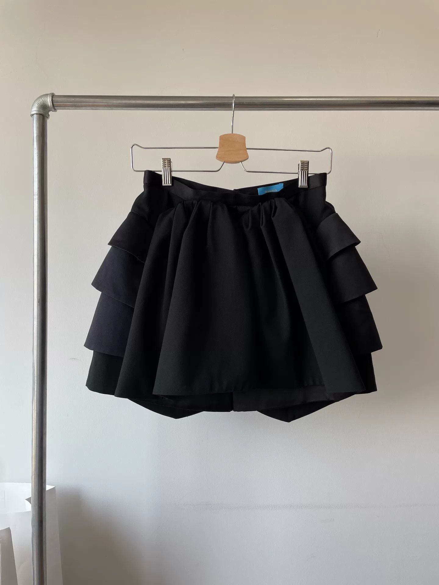Undercover Undercover Takahashi Jun Black Short Skirt Size 22" - 1 Thumbnail