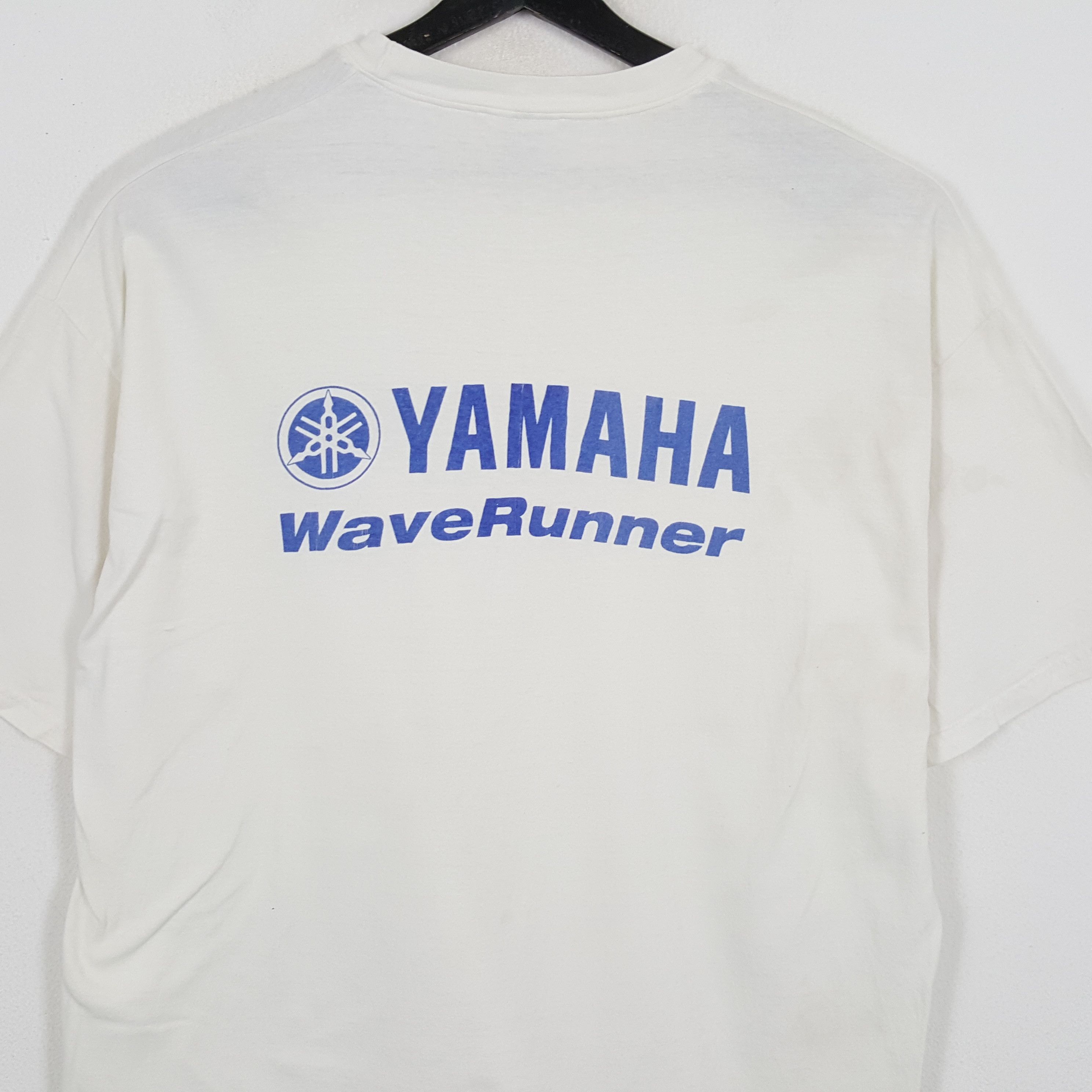 Vintage × Yamaha YAMAHA Japanese Motorcycle Brand Vintage Tshirt Size US XL / EU 56 / 4 - 2 Thumbnail