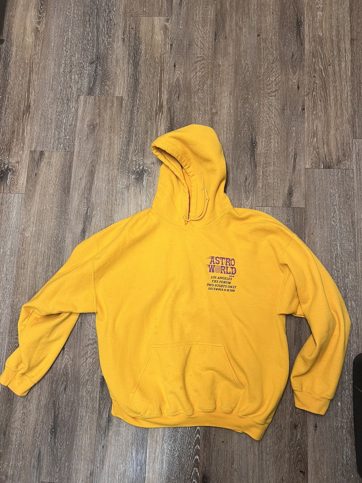 Yellow astroworld tour hoodie sales