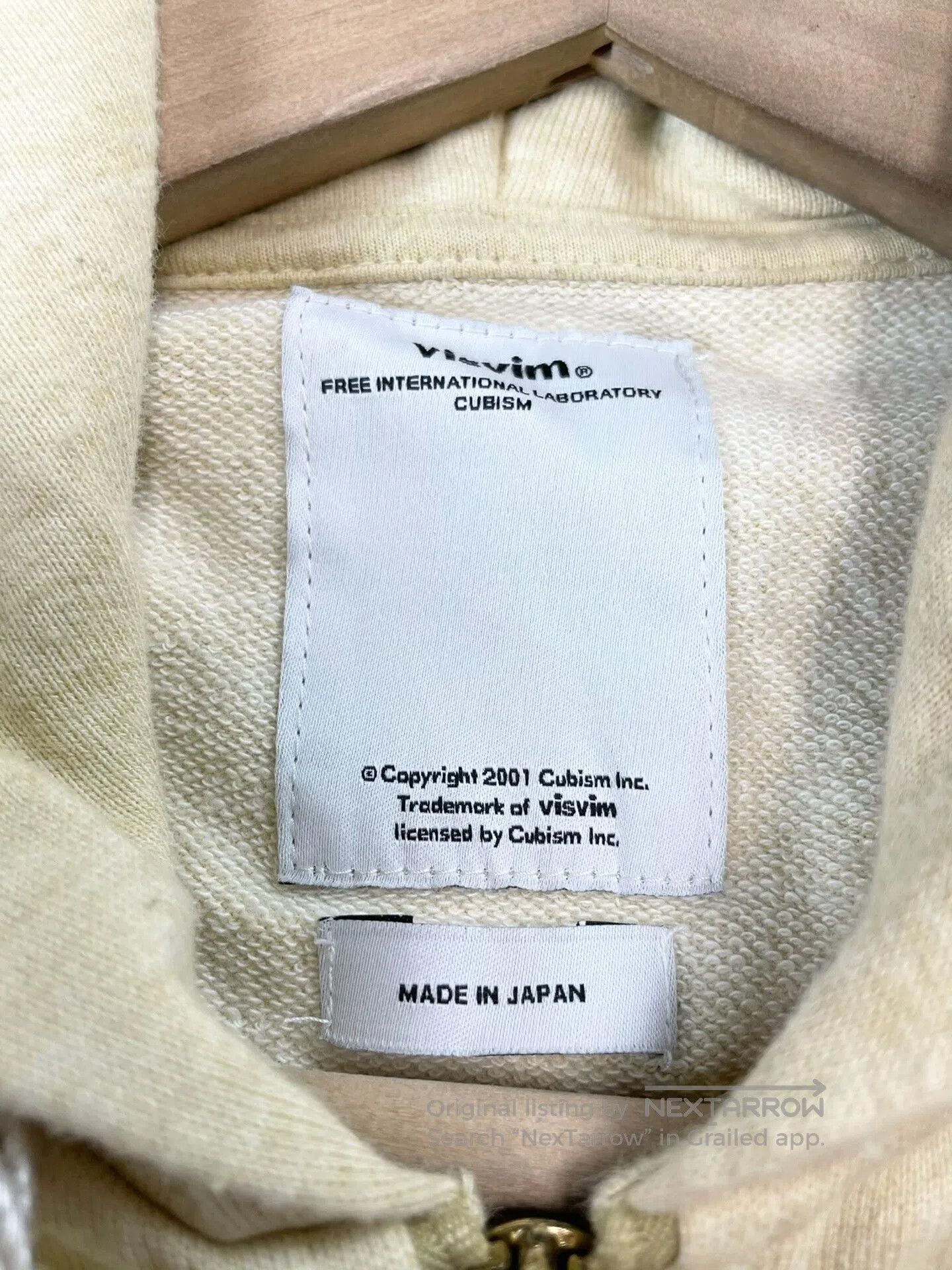 Visvim visvim hoodie with logo and zip fastening. Size US M / EU 48-50 / 2 - 5 Thumbnail