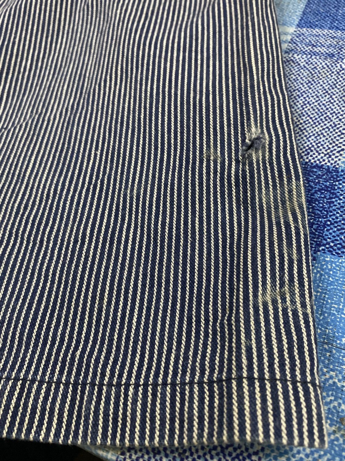 Octopus Octopus Army Cargo Blue Stripes Multiple Pocket Pants Size US 30 / EU 46 - 11 Thumbnail