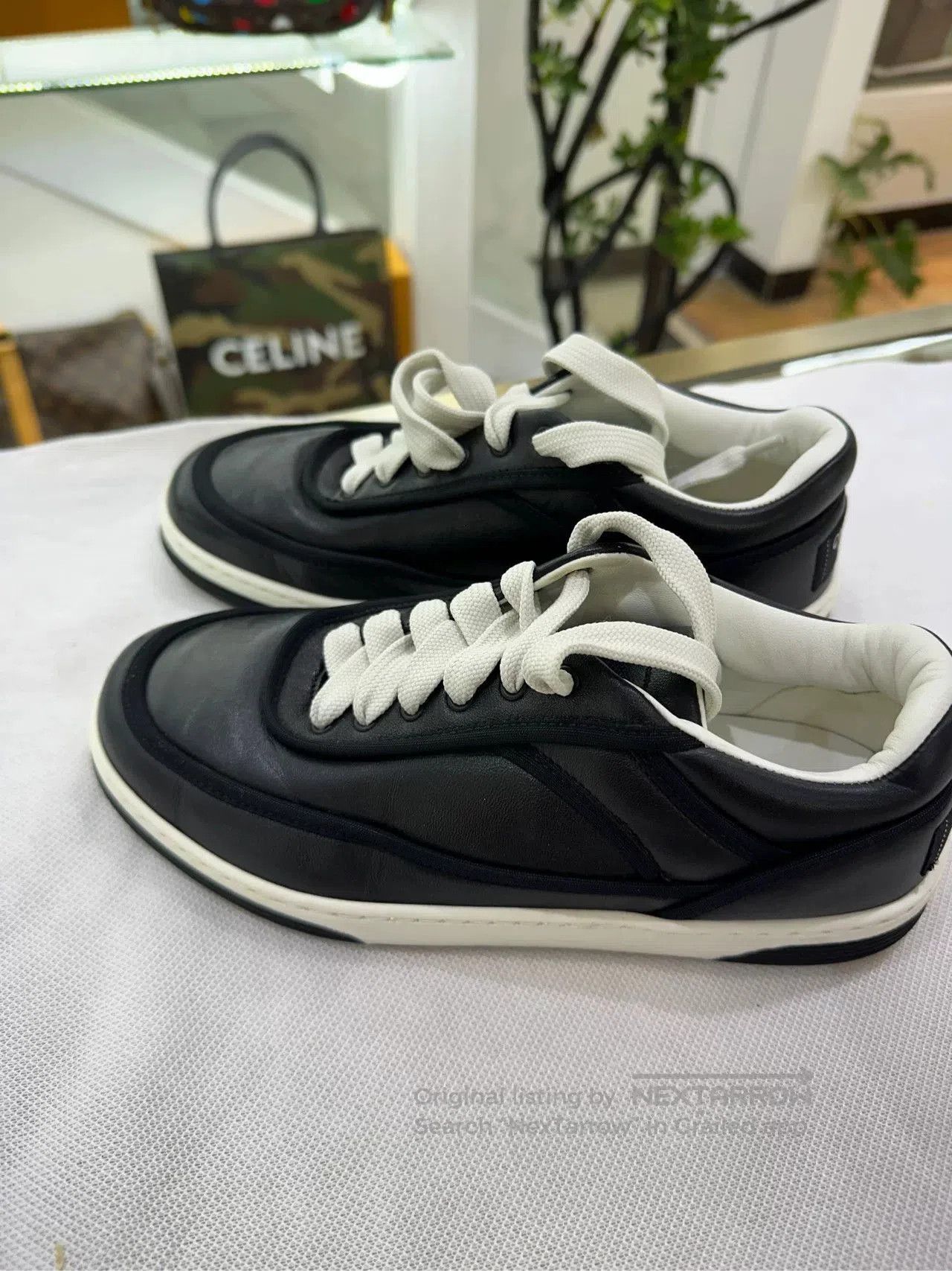 Chanel Chanel Black Panda Sneakers Size 36. Size US 5 / IT 35 - 2 Thumbnail