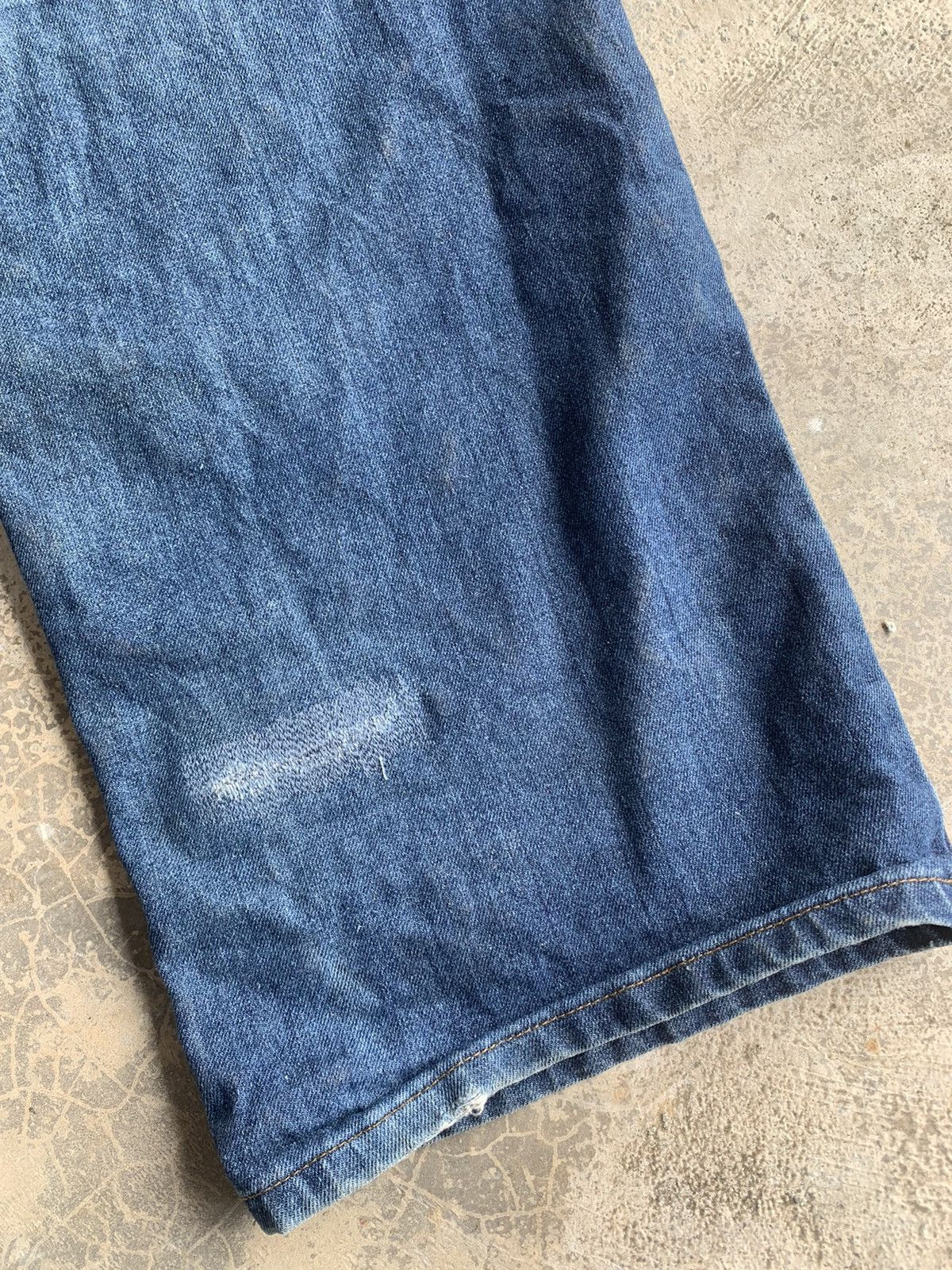 If Six Was Nine Distressed Denim Baggy Jeans Size US 38 / EU 54 - 13 Thumbnail