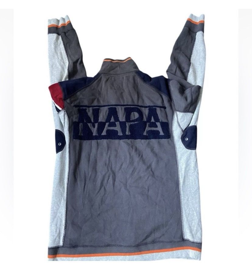 Napapijri Vintage Napapijri Fleece Sherpa Expedition Rare Jacket 2XL Size US XL / EU 56 / 4 - 5 Thumbnail